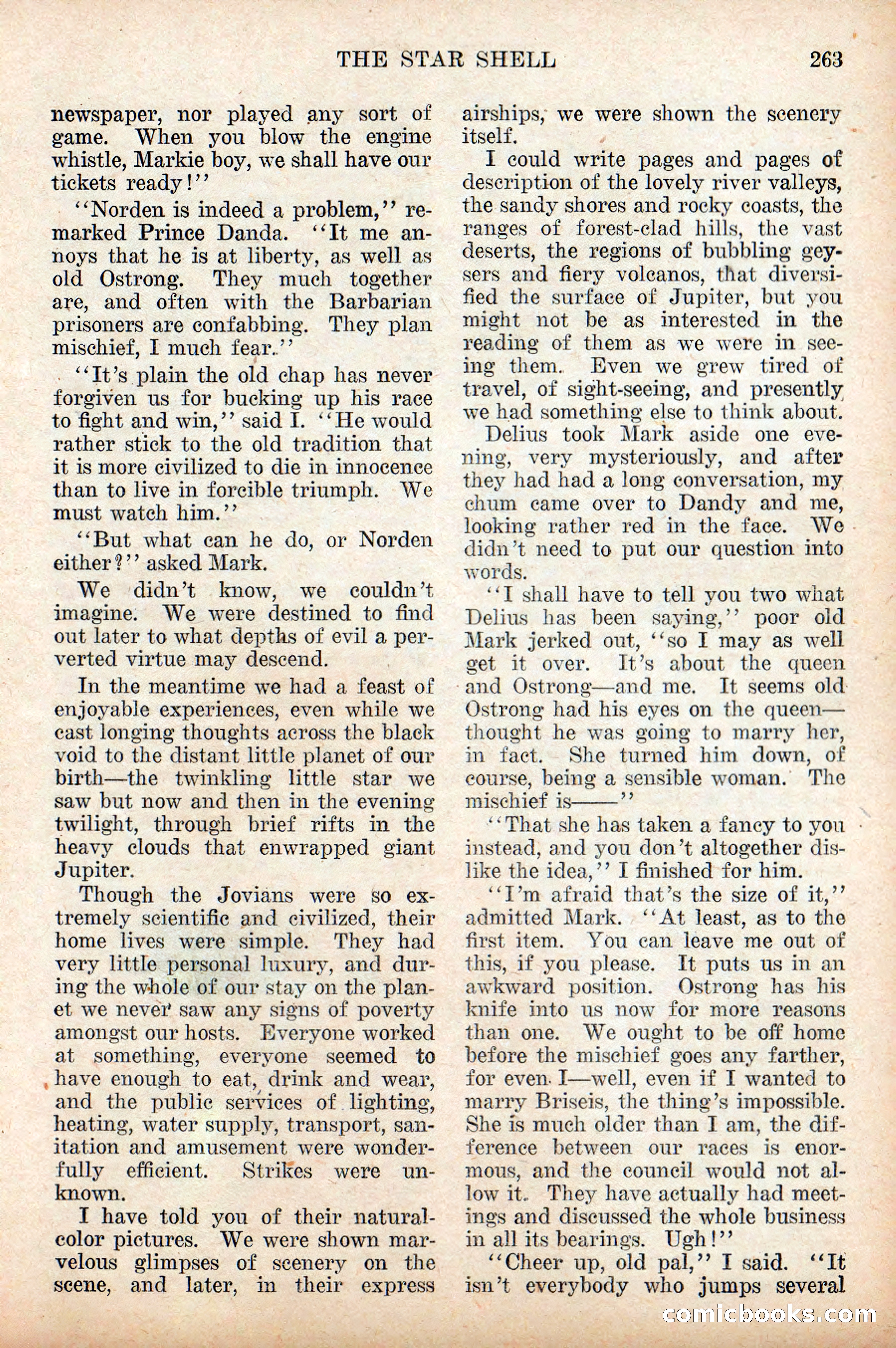 Weird Tales, Vol. 9 No. 2 — page 121 of 148