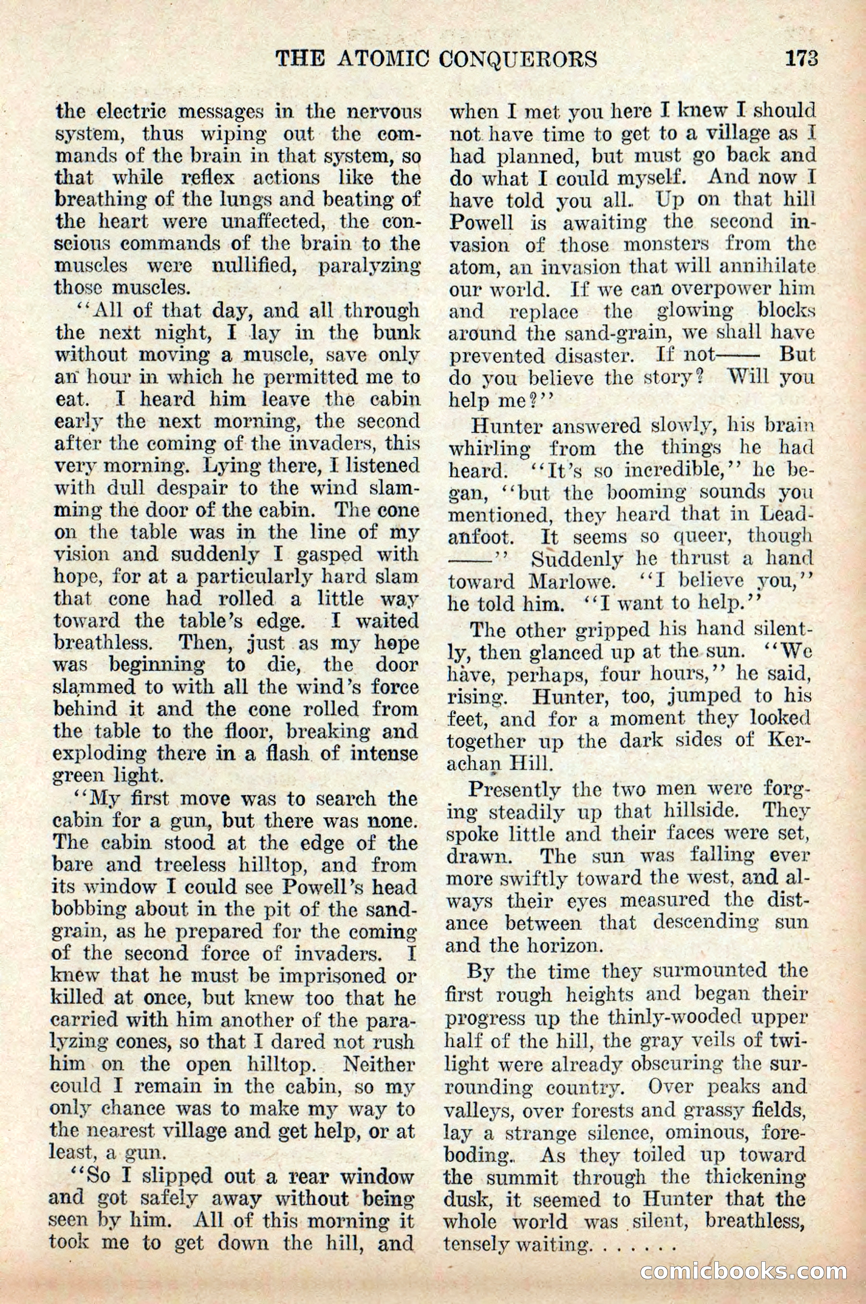 Weird Tales, Vol. 9, No. 2 — page 31 of 148