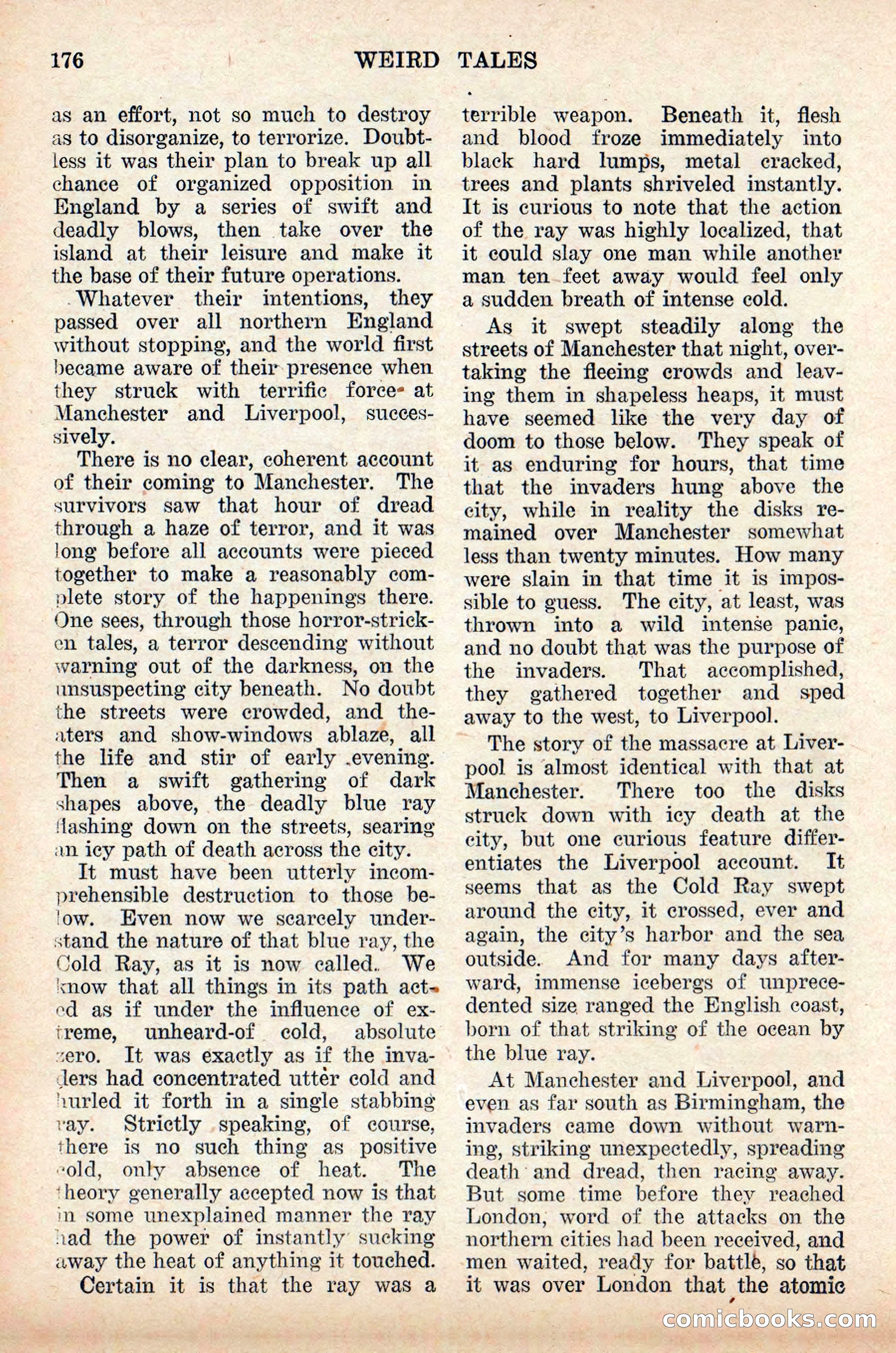 Weird Tales, Vol. 9, No. 2 — page 34 of 148
