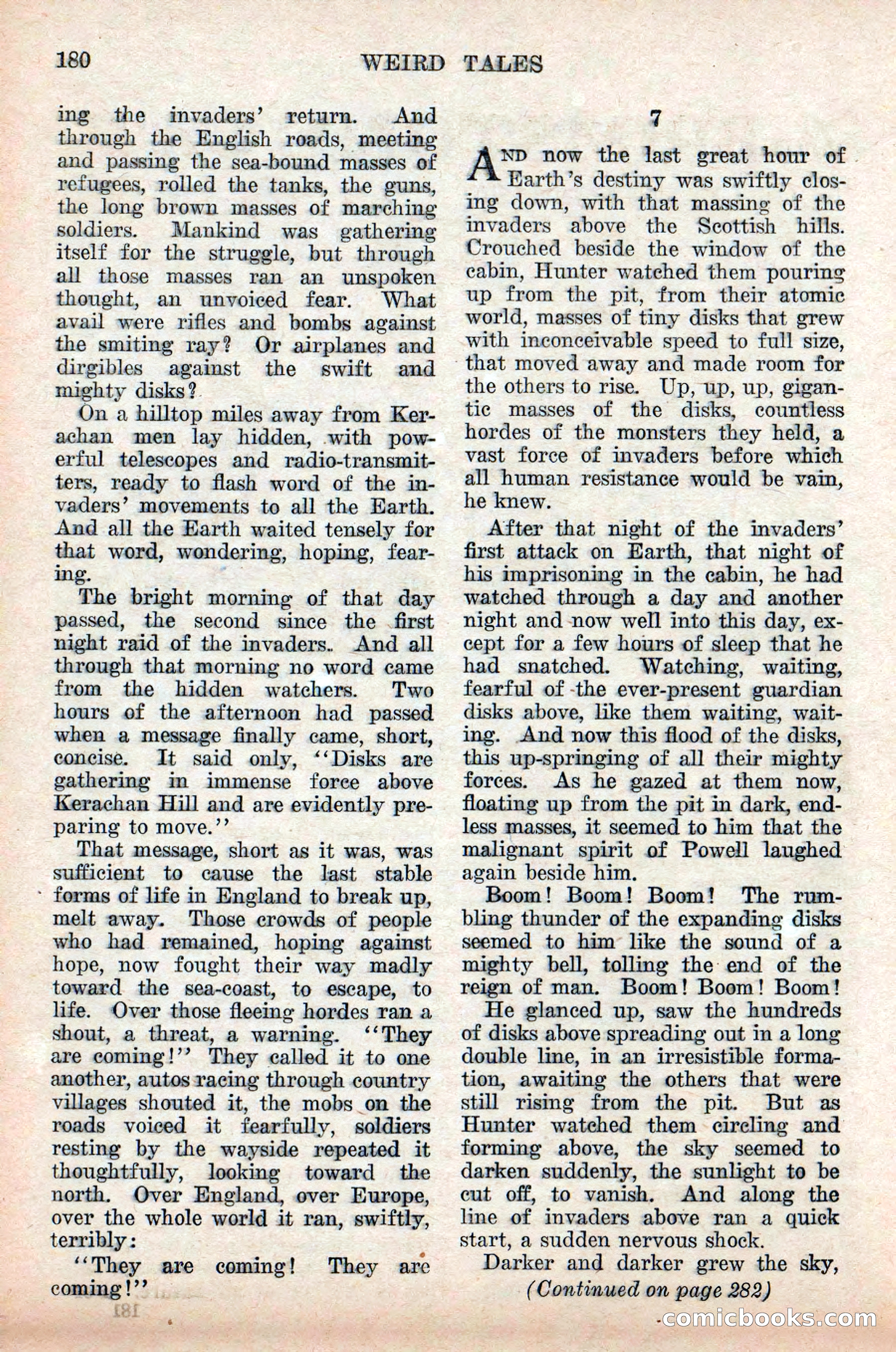 Weird Tales, Vol. 9, No. 2 — page 38 of 148