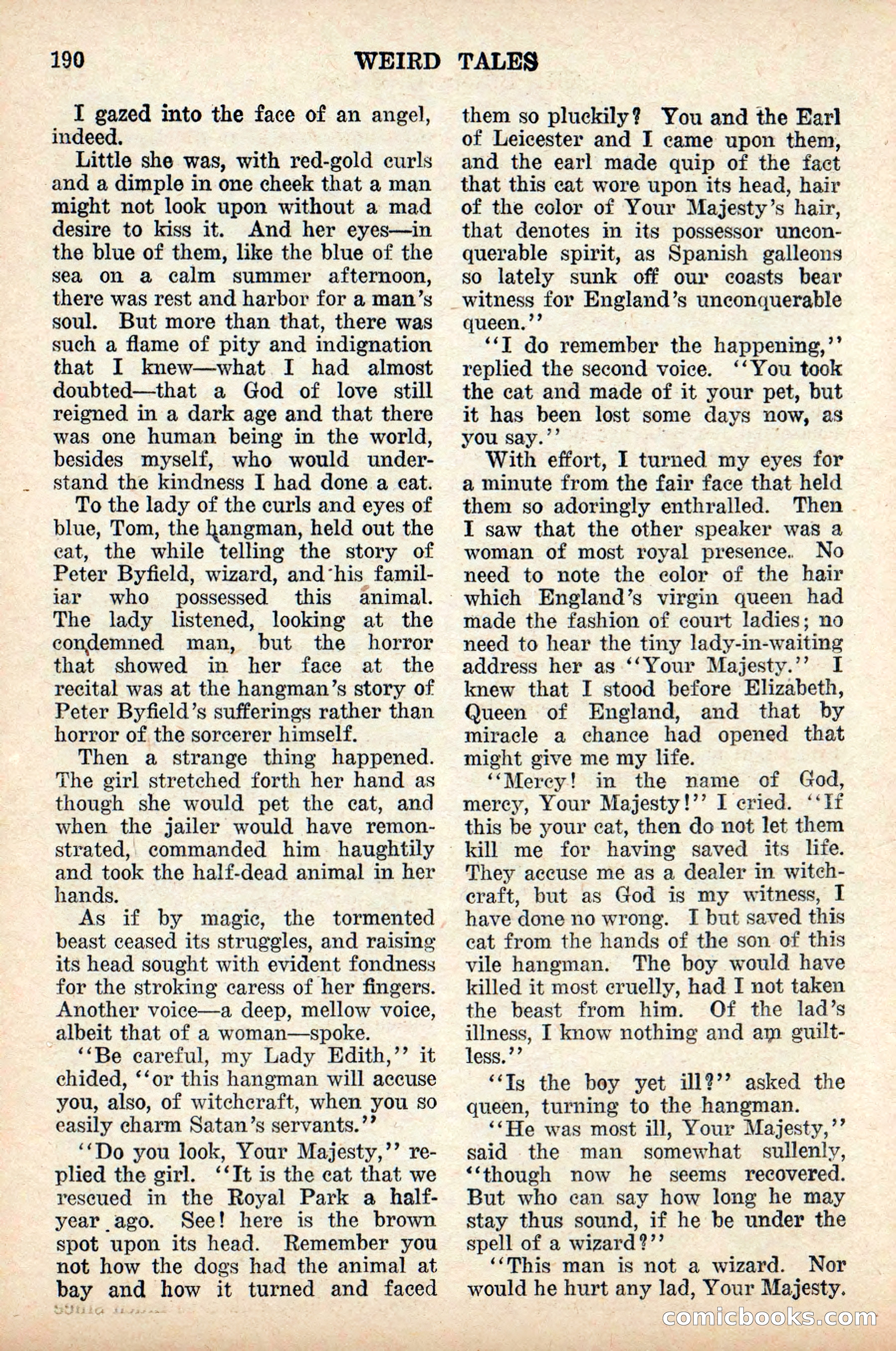 Weird Tales, Vol. 9, No. 2 — page 48 of 148
