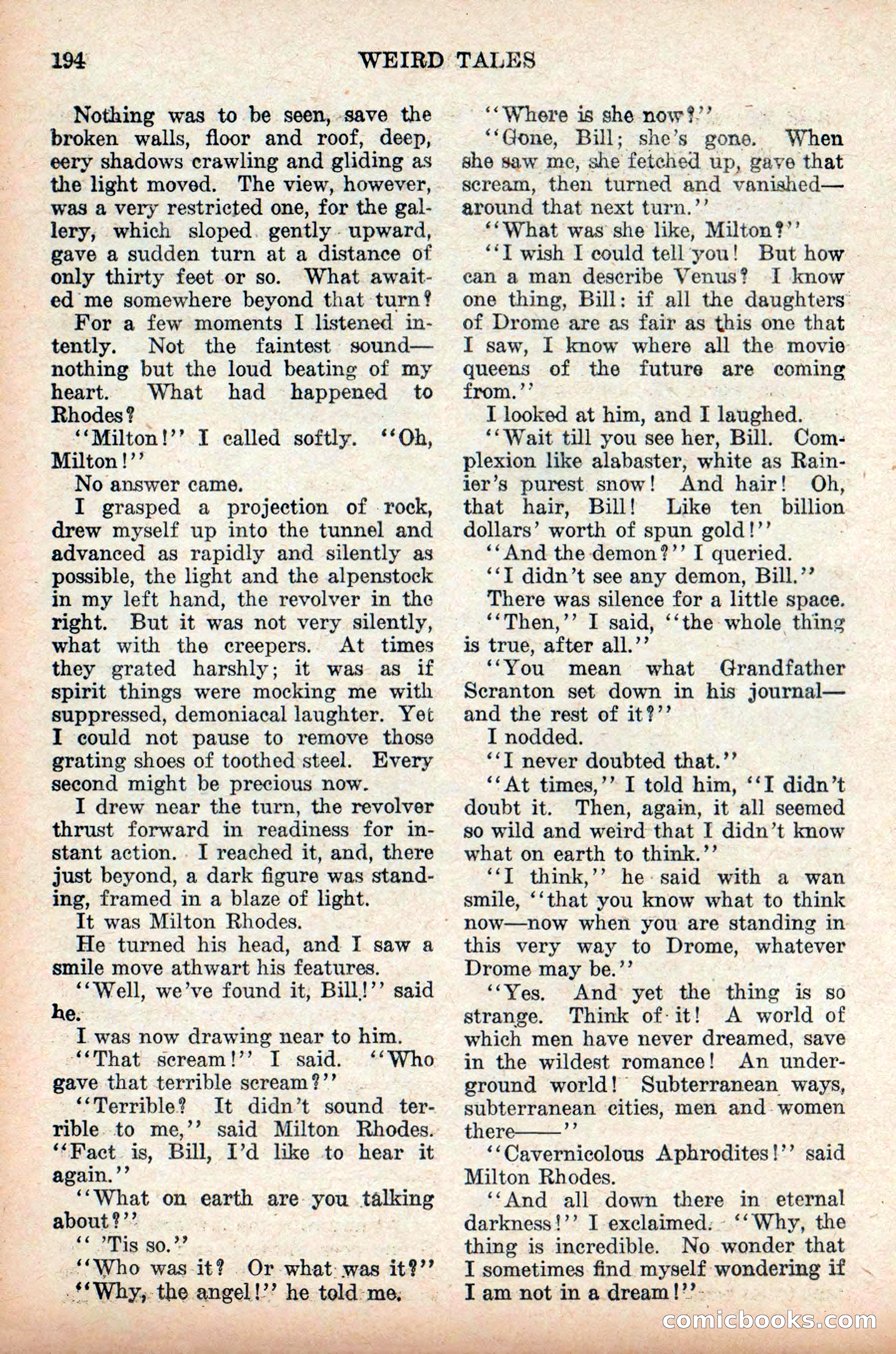 Weird Tales, Vol. 9, No. 2 — page 52 of 148