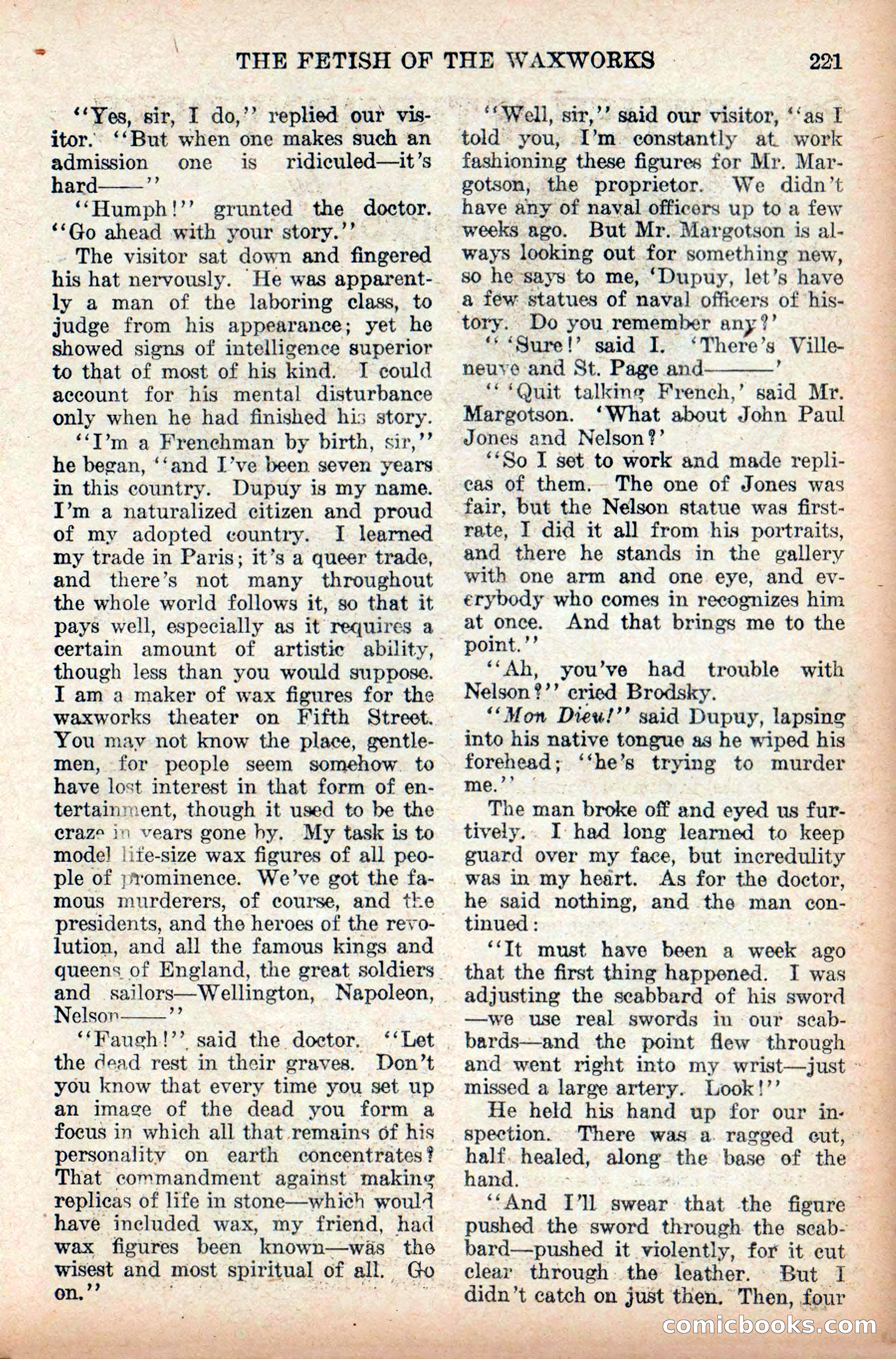 Weird Tales, Vol. 9, No. 2 — page 79 of 148
