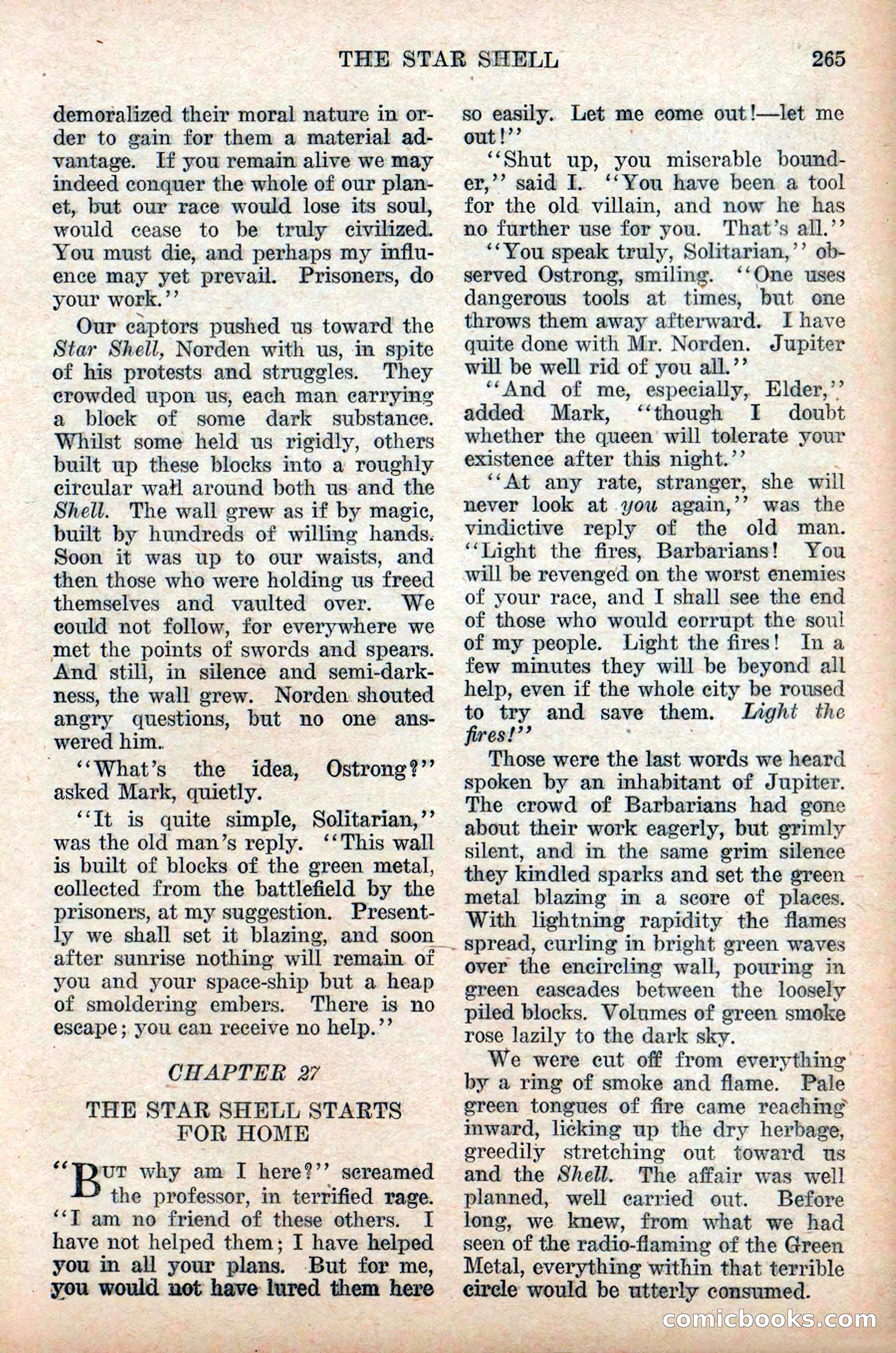 Weird Tales, Vol. 9, No. 2 — page 123 of 148
