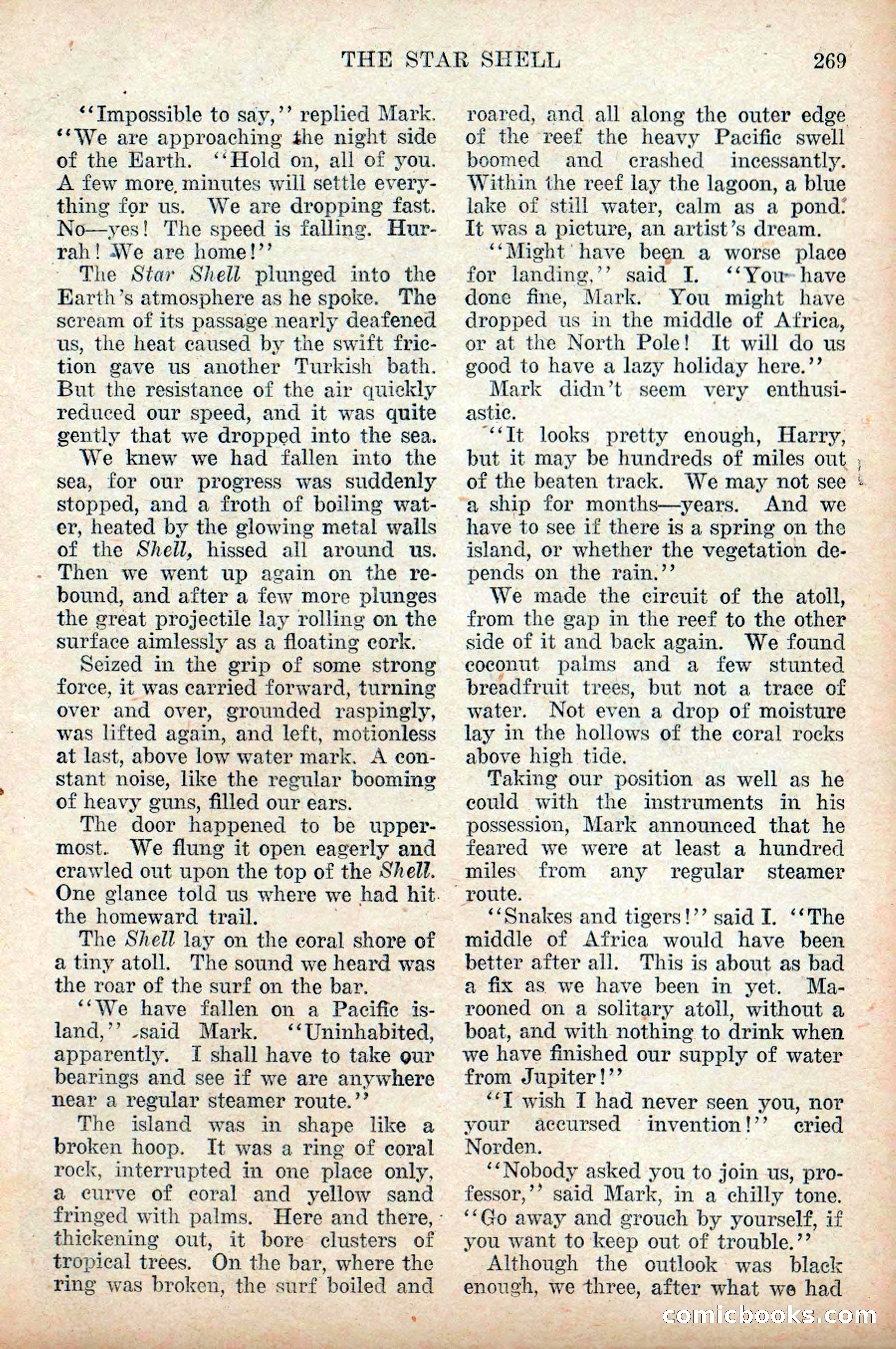 Weird Tales, Vol. 9, No. 2 — page 127 of 148