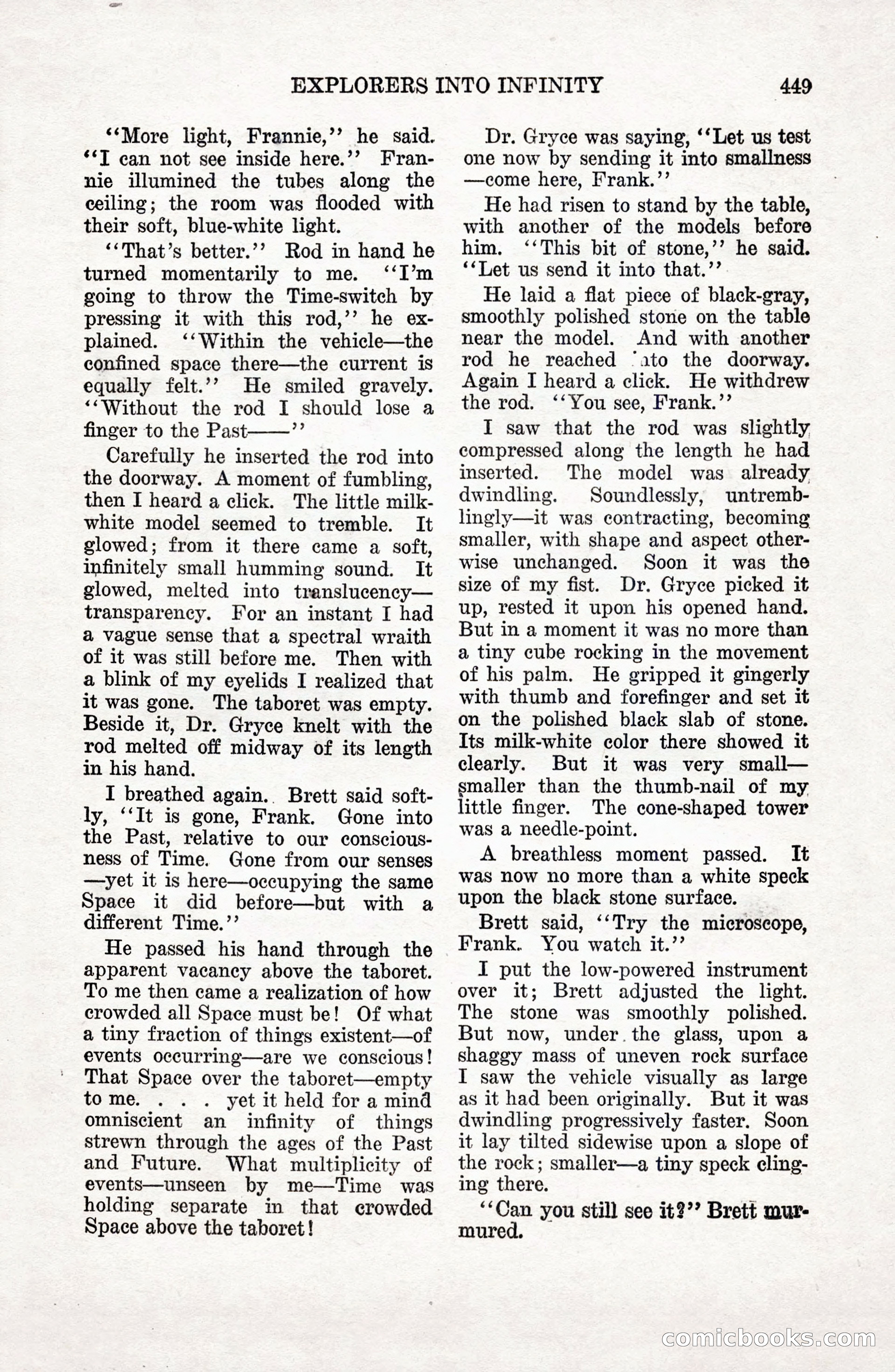 Weird Tales, Vol. 9 No. 4 — page 19 of 148