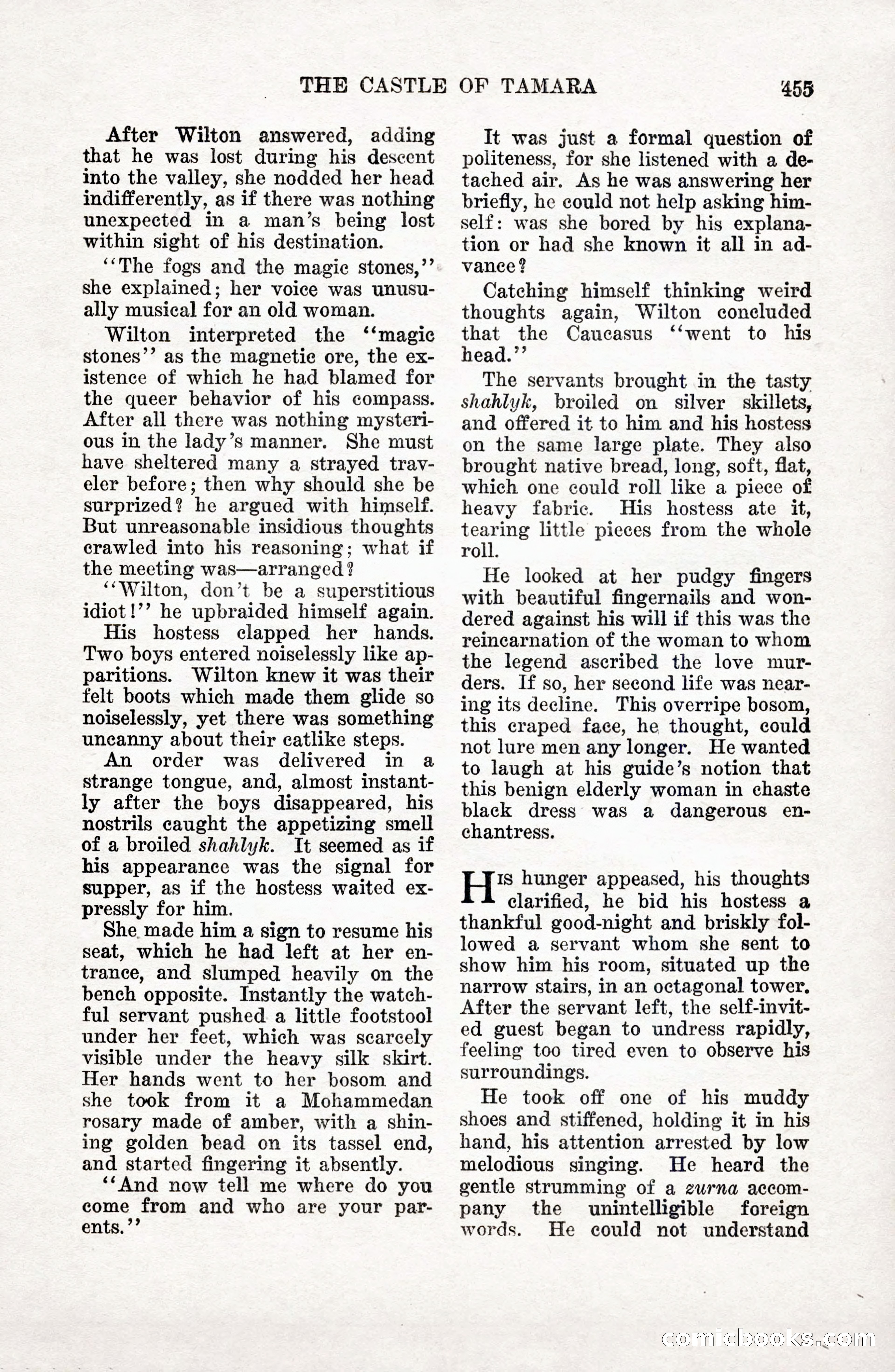 Weird Tales, Vol. 9 No. 4 — page 25 of 148