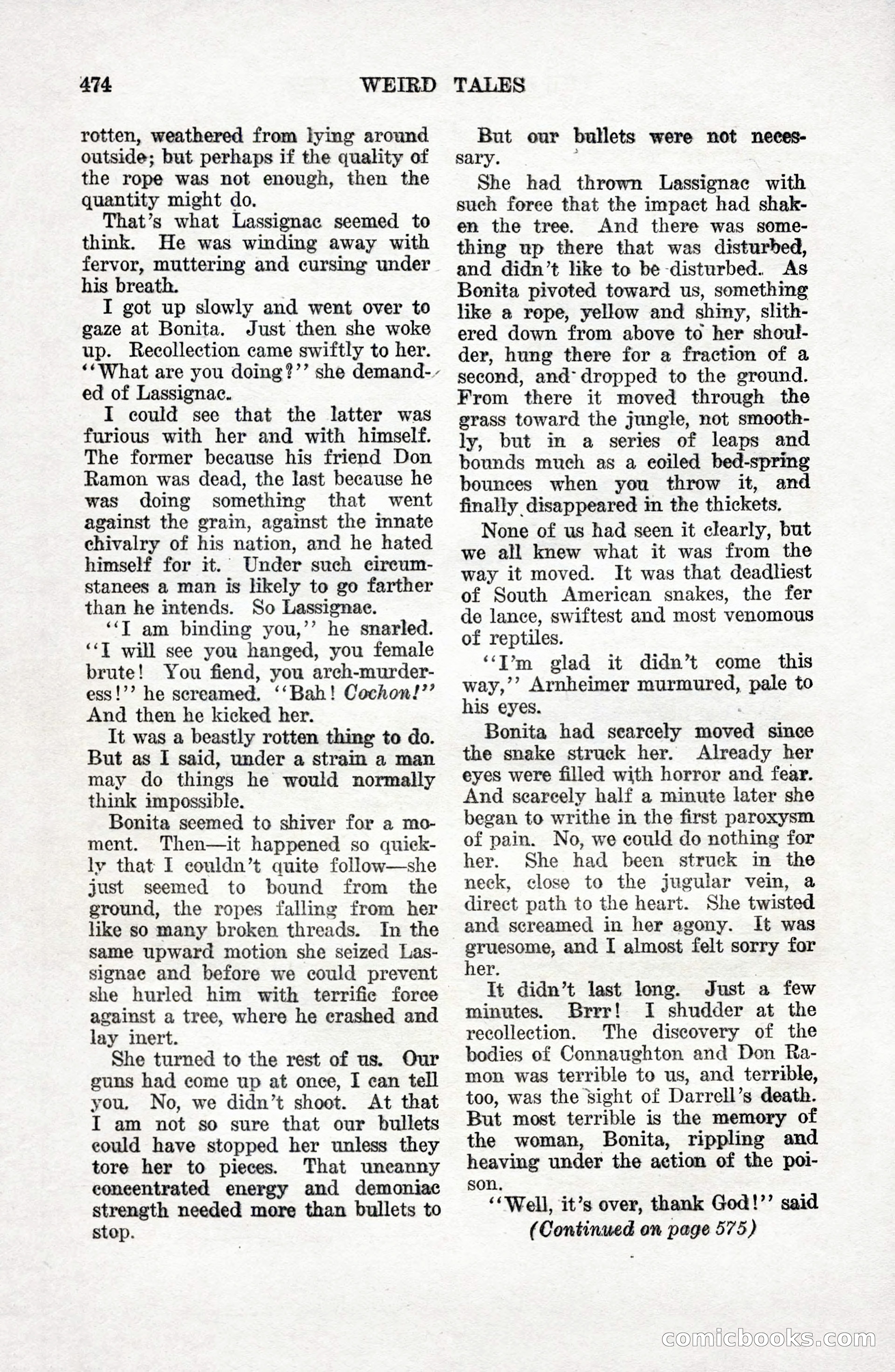 Weird Tales, Vol. 9 No. 4 — page 44 of 148