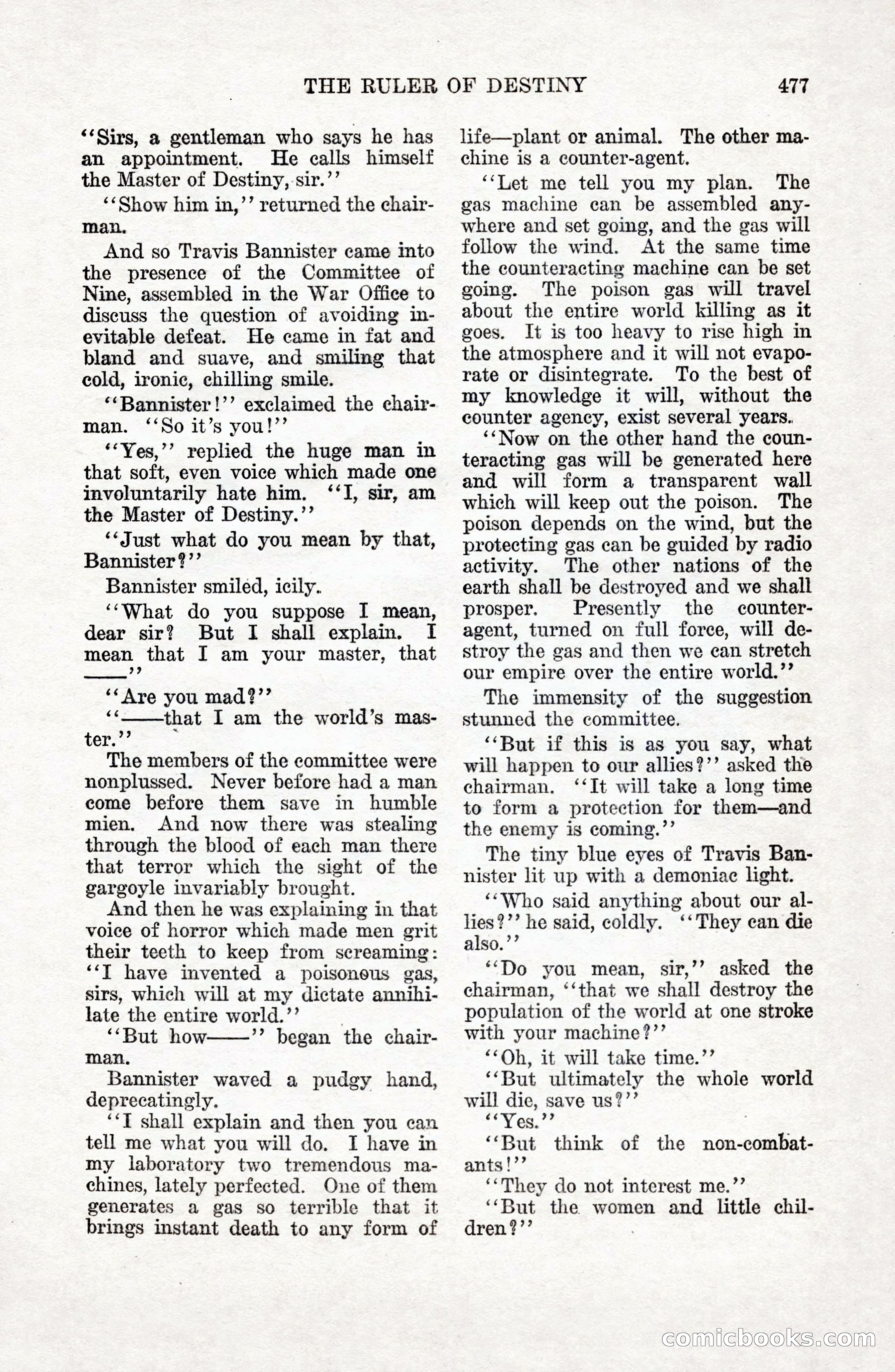 Weird Tales, Vol. 9 No. 4 — page 47 of 148
