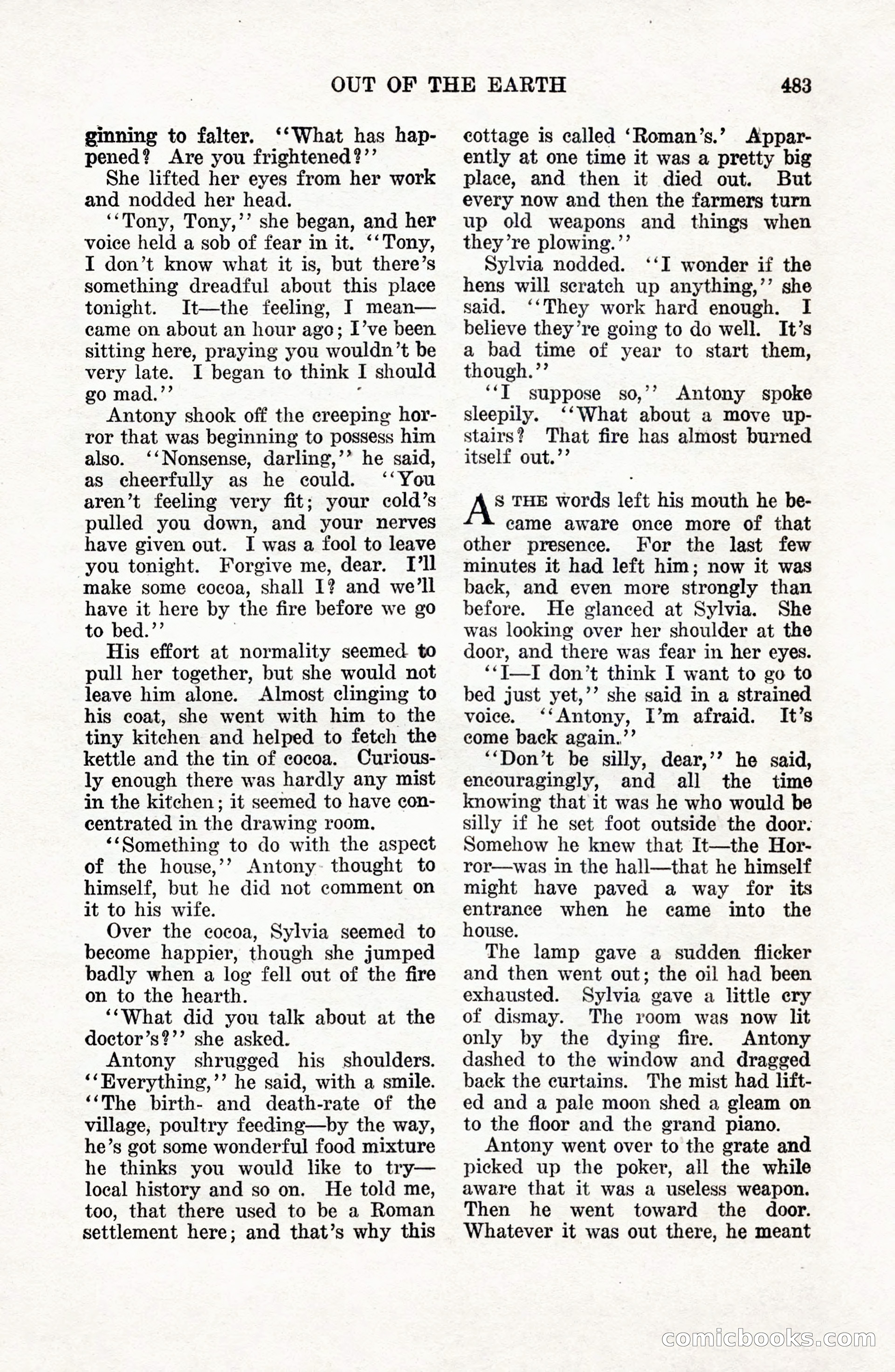 Weird Tales, Vol. 9 No. 4 — page 53 of 148