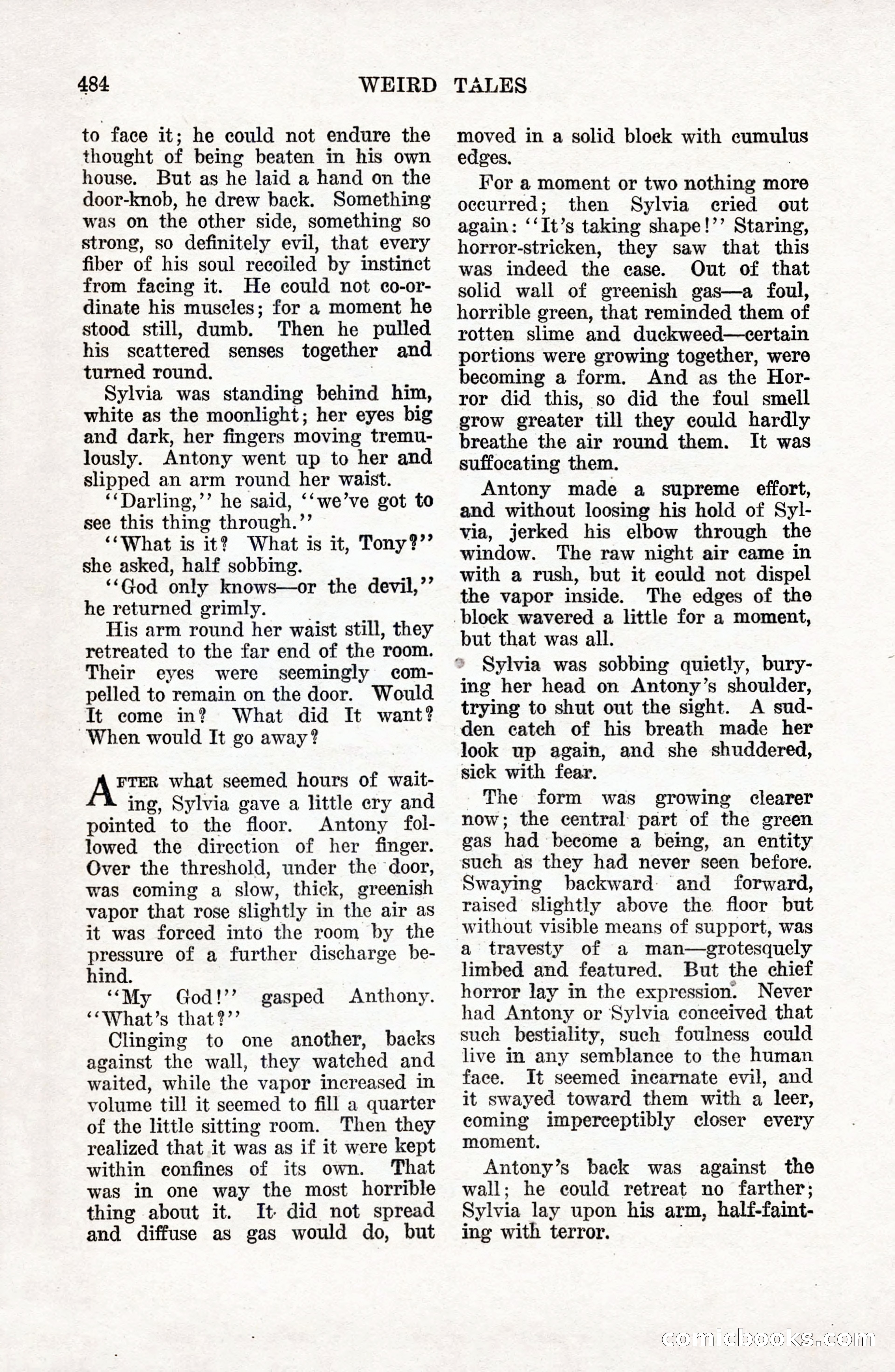 Weird Tales, Vol. 9 No. 4 — page 54 of 148