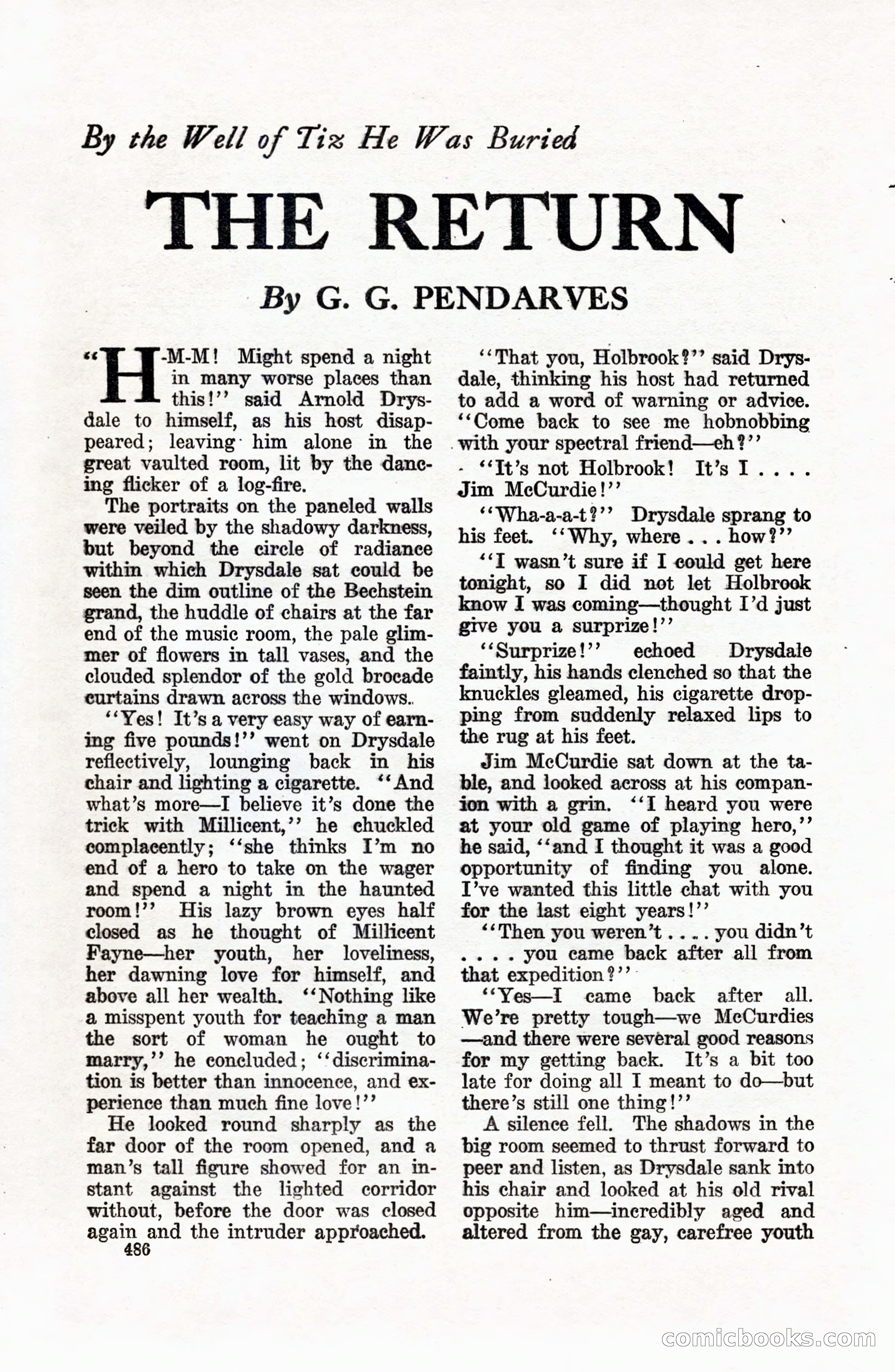 Weird Tales, Vol. 9 No. 4 — page 56 of 148