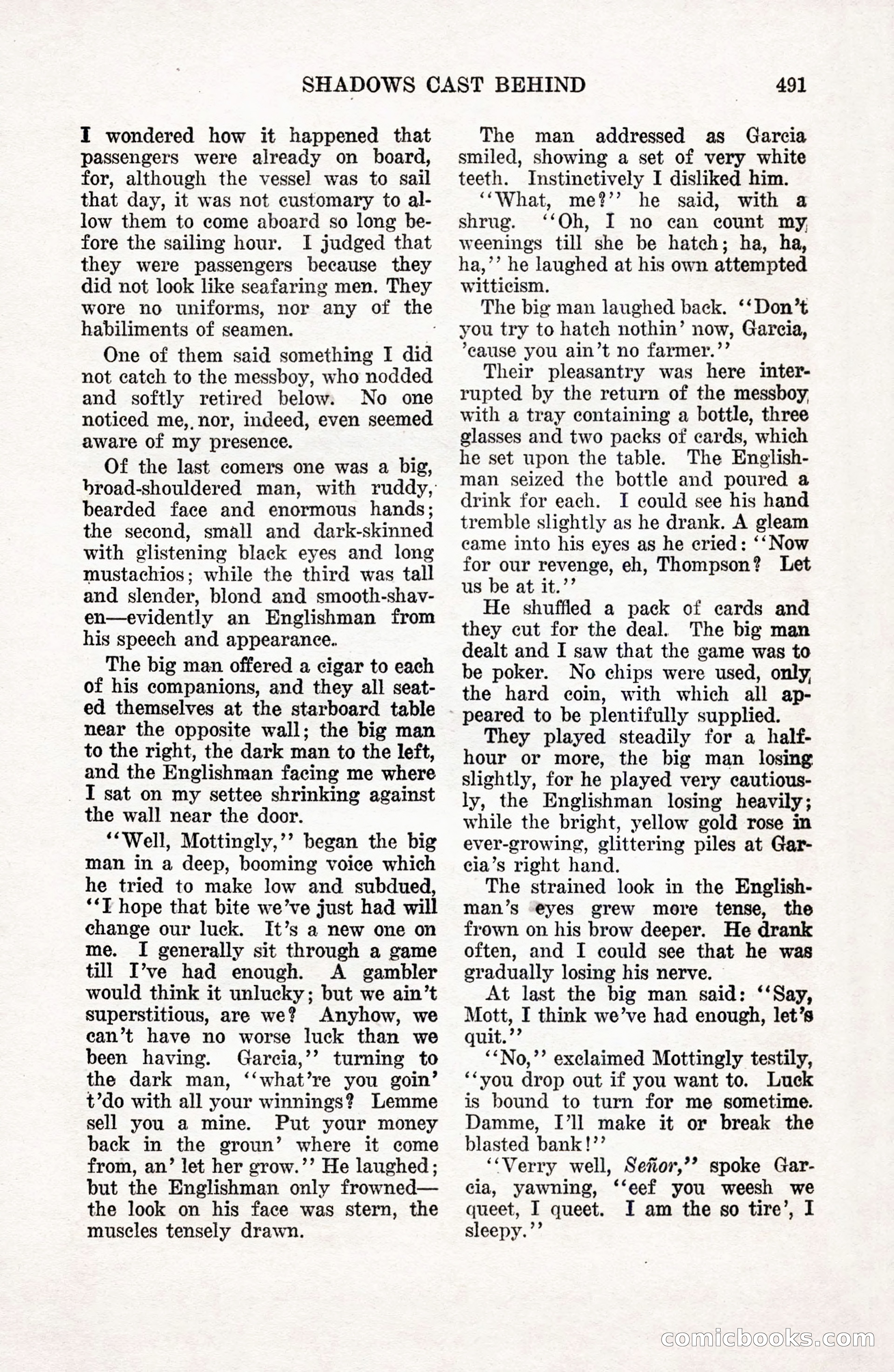Weird Tales, Vol. 9 No. 4 — page 61 of 148