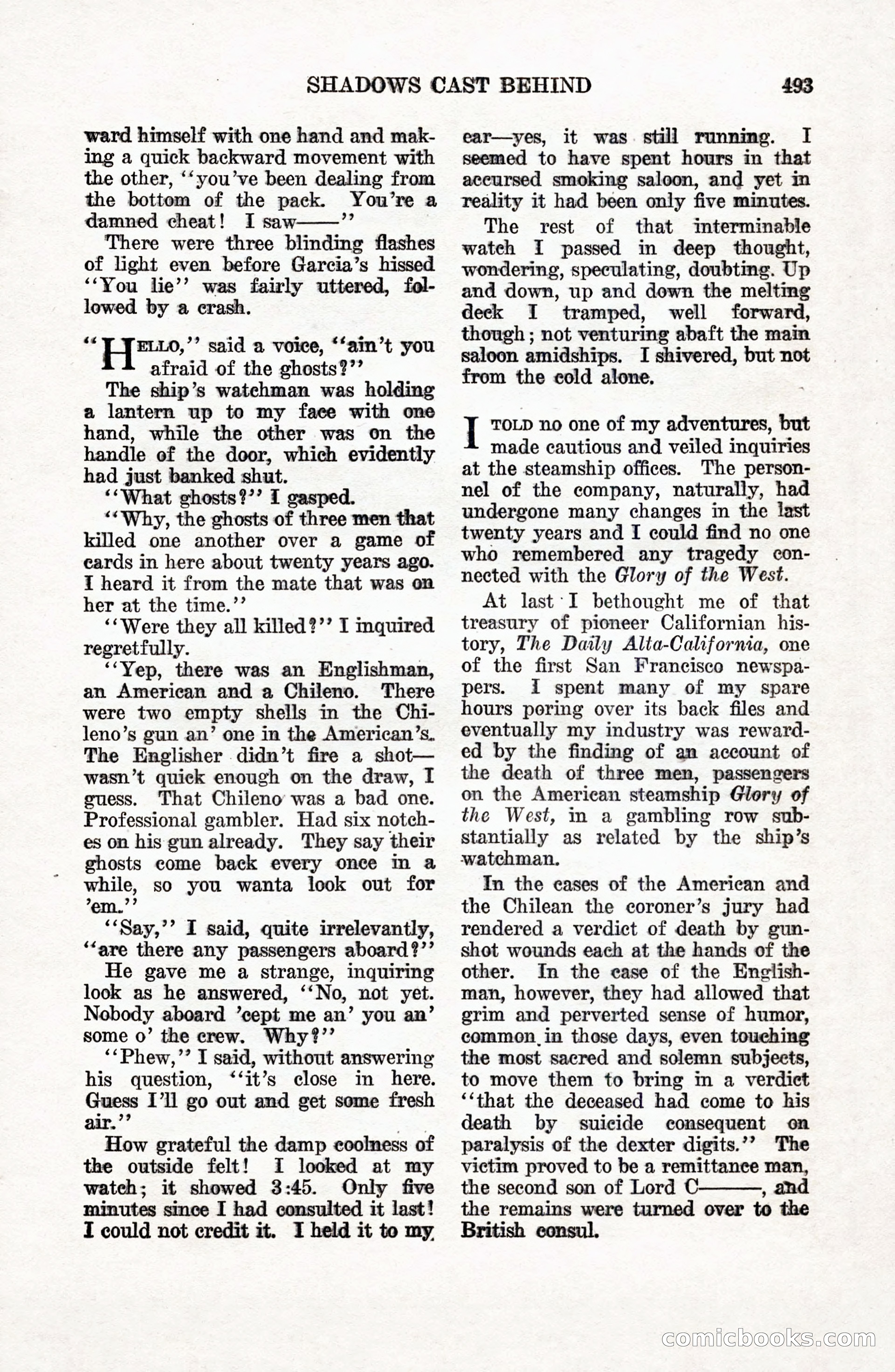 Weird Tales, Vol. 9 No. 4 — page 63 of 148