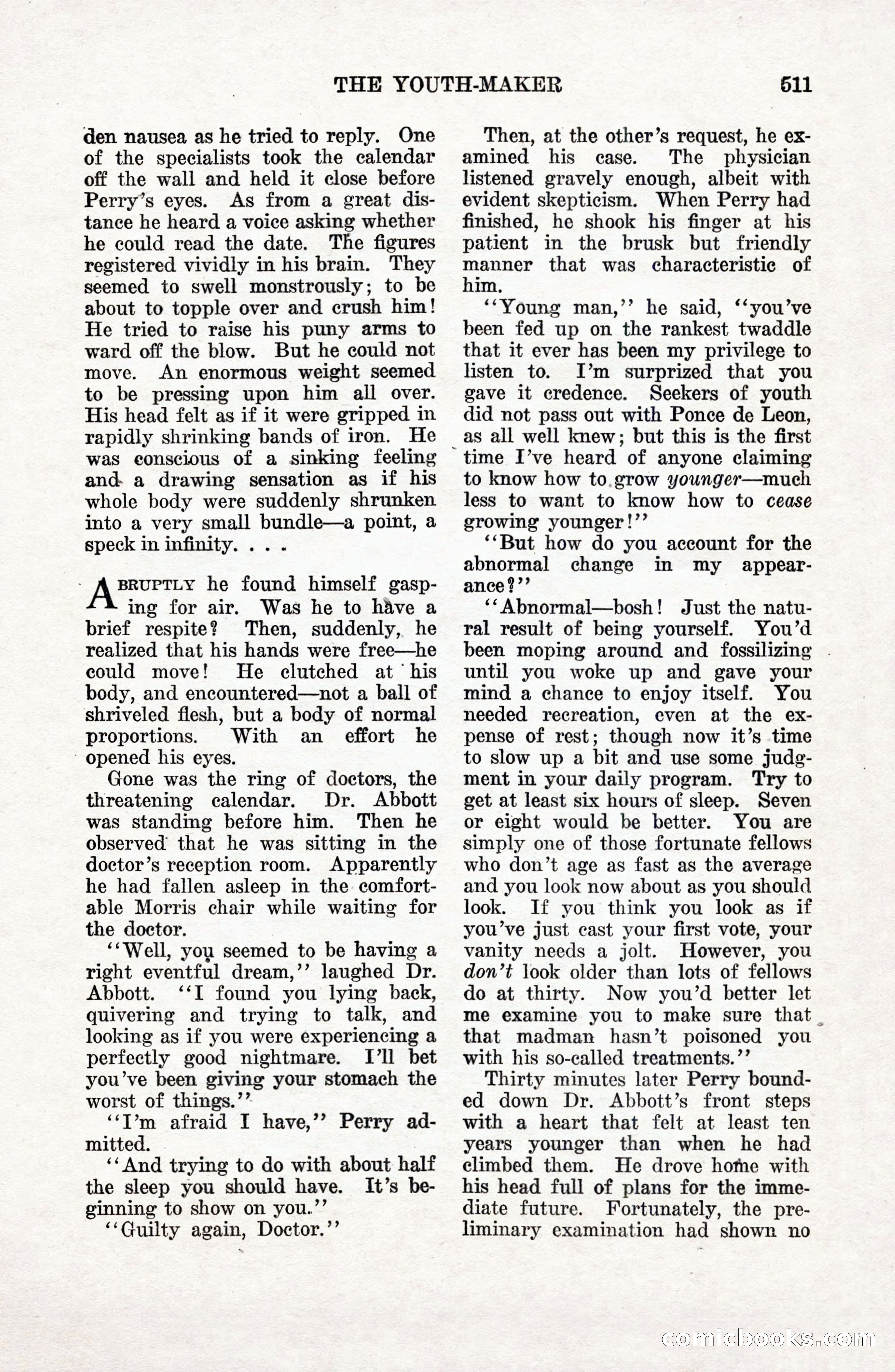 Weird Tales, Vol. 9 No. 4 — page 81 of 148