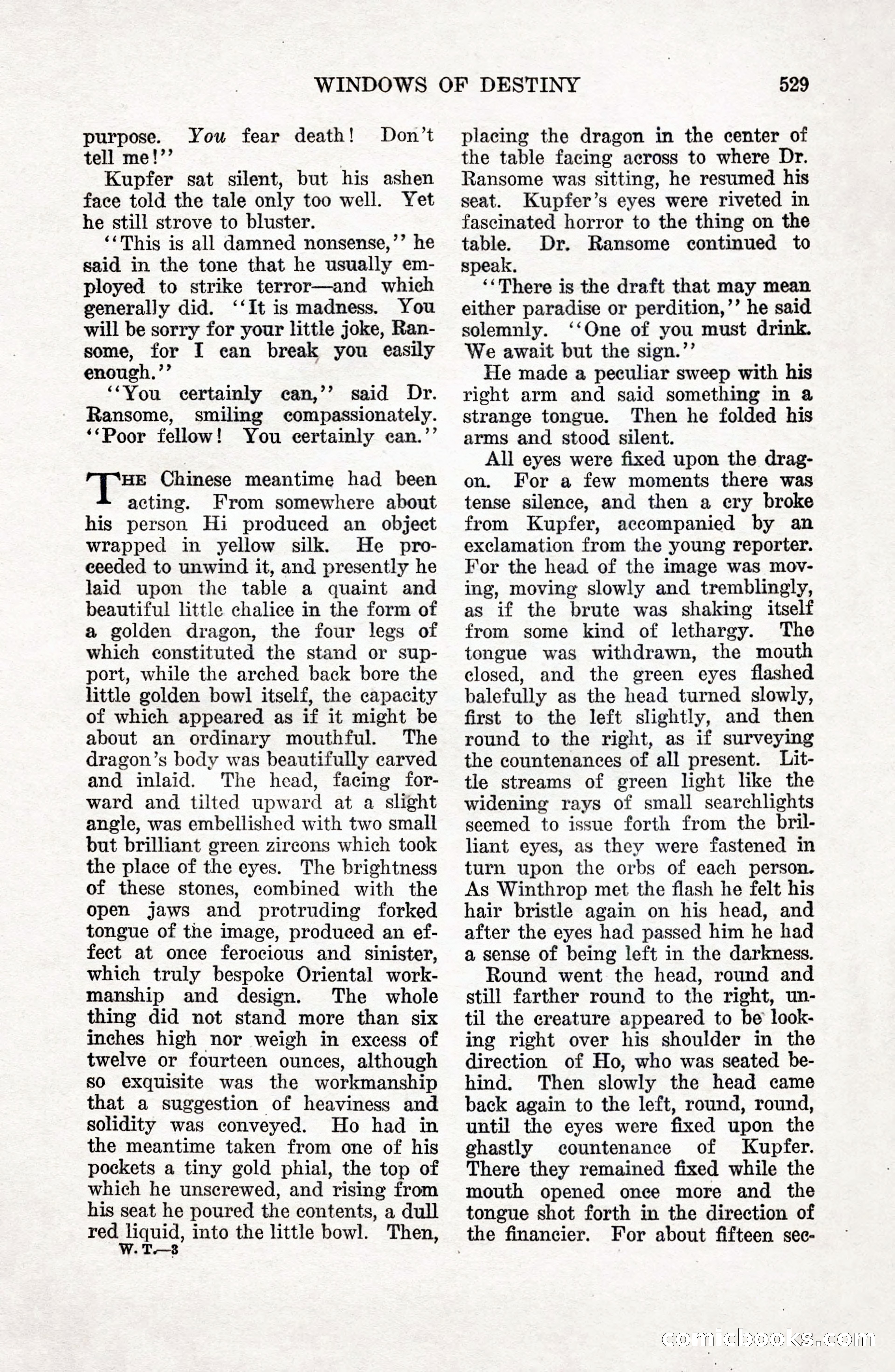 Weird Tales, Vol. 9 No. 4 — page 99 of 148