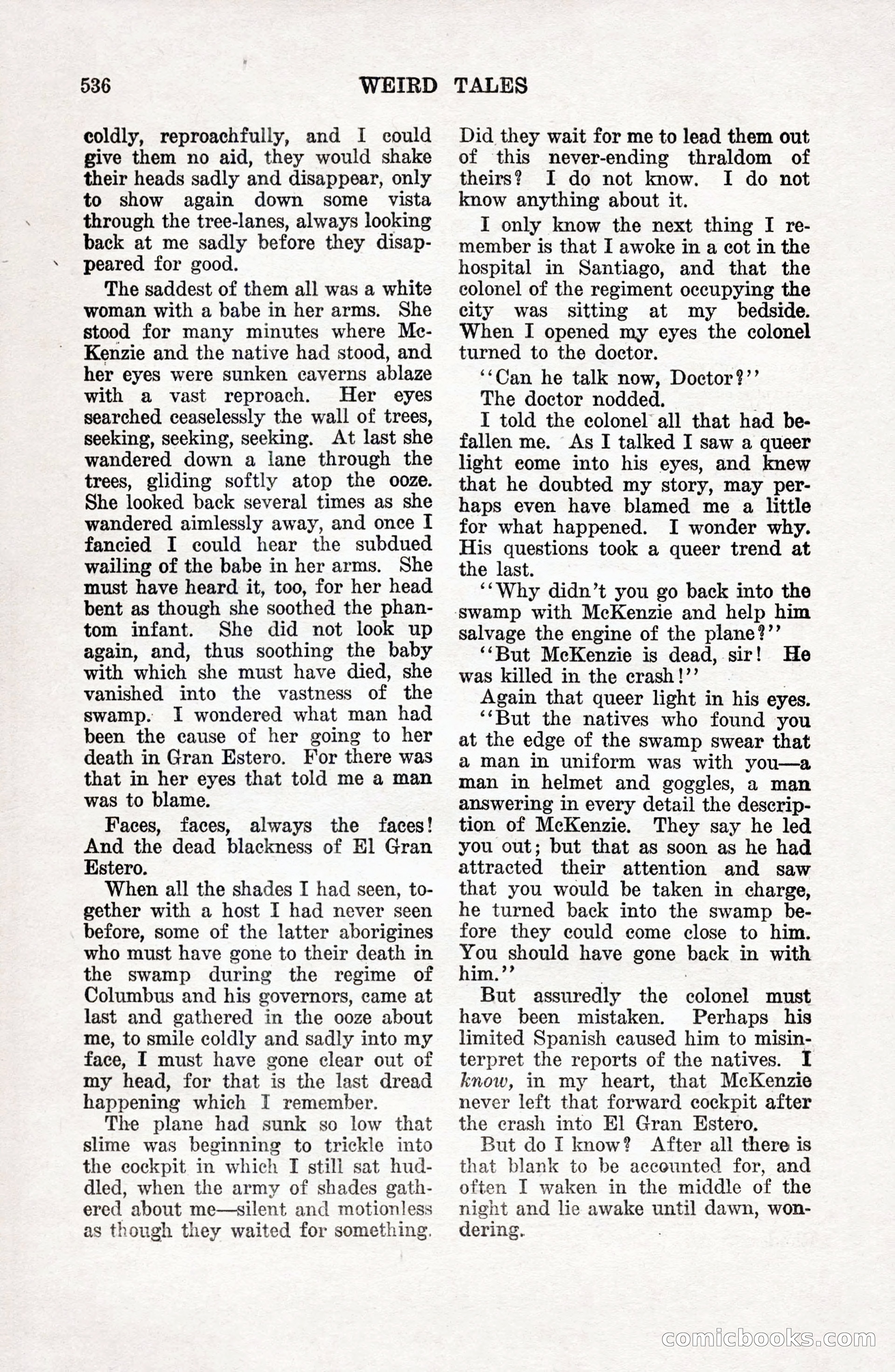 Weird Tales, Vol. 9 No. 4 — page 106 of 148