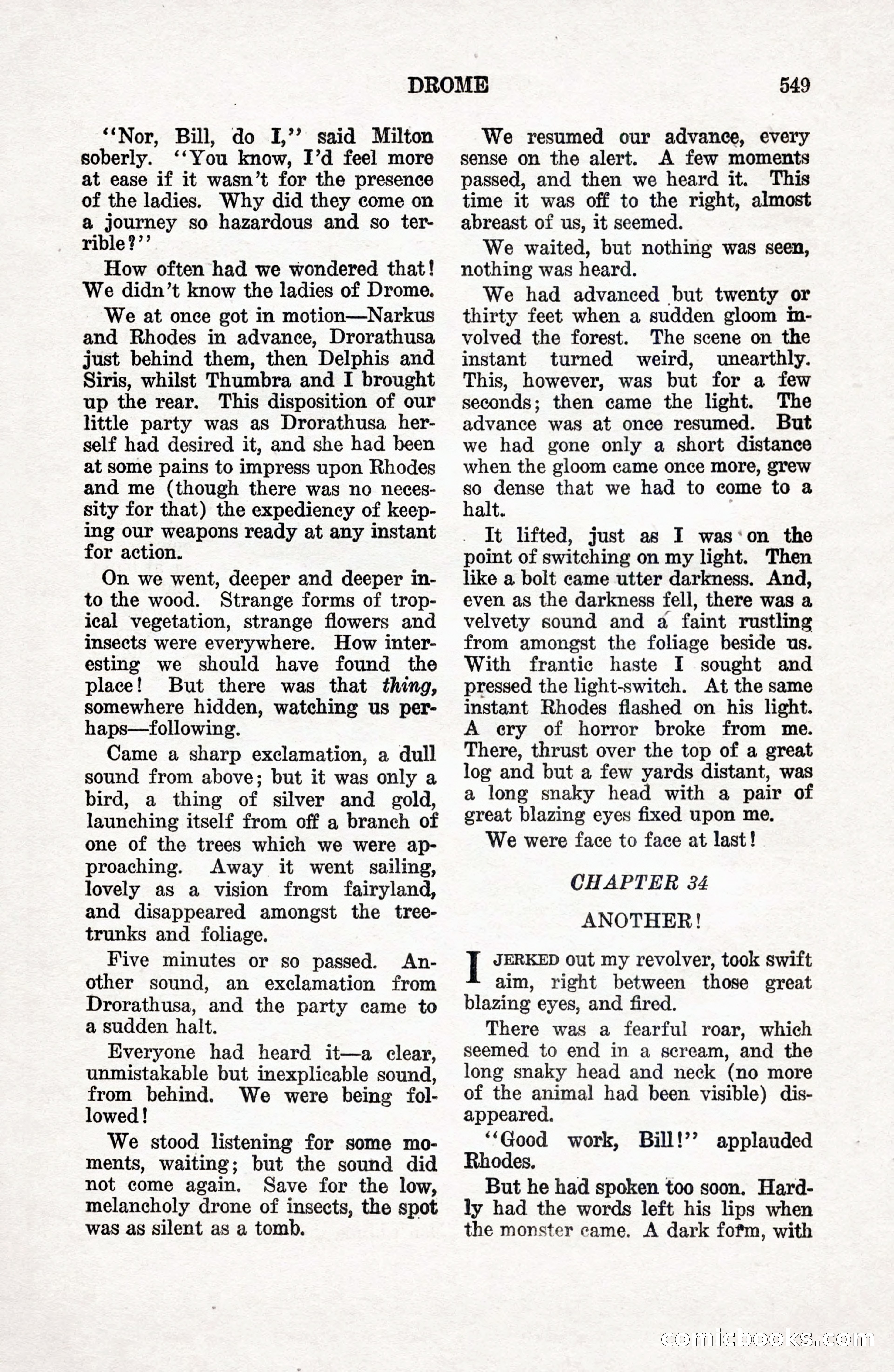 Weird Tales, Vol. 9 No. 4 — page 119 of 148