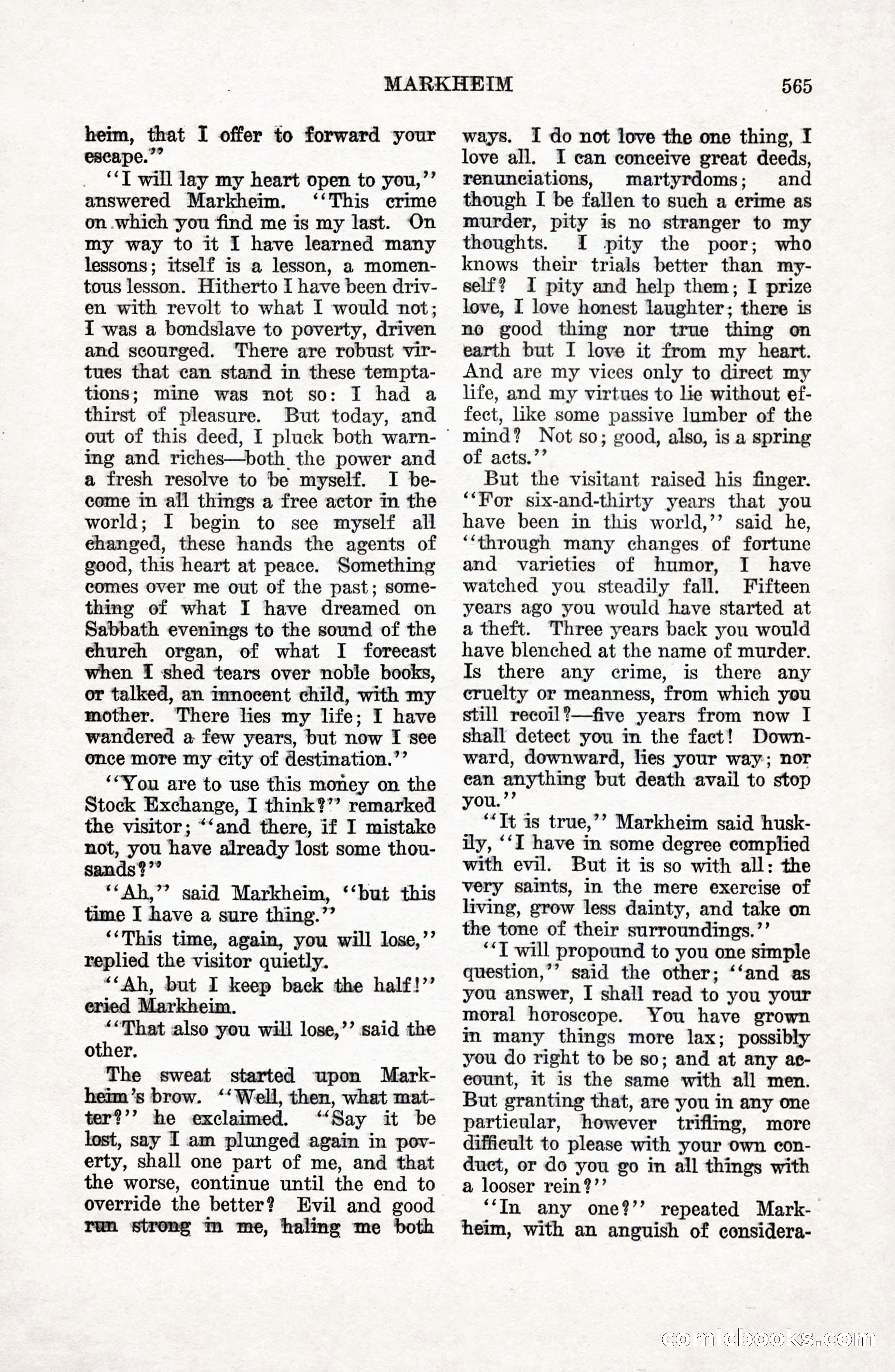 Weird Tales, Vol. 9 No. 4 — page 135 of 148