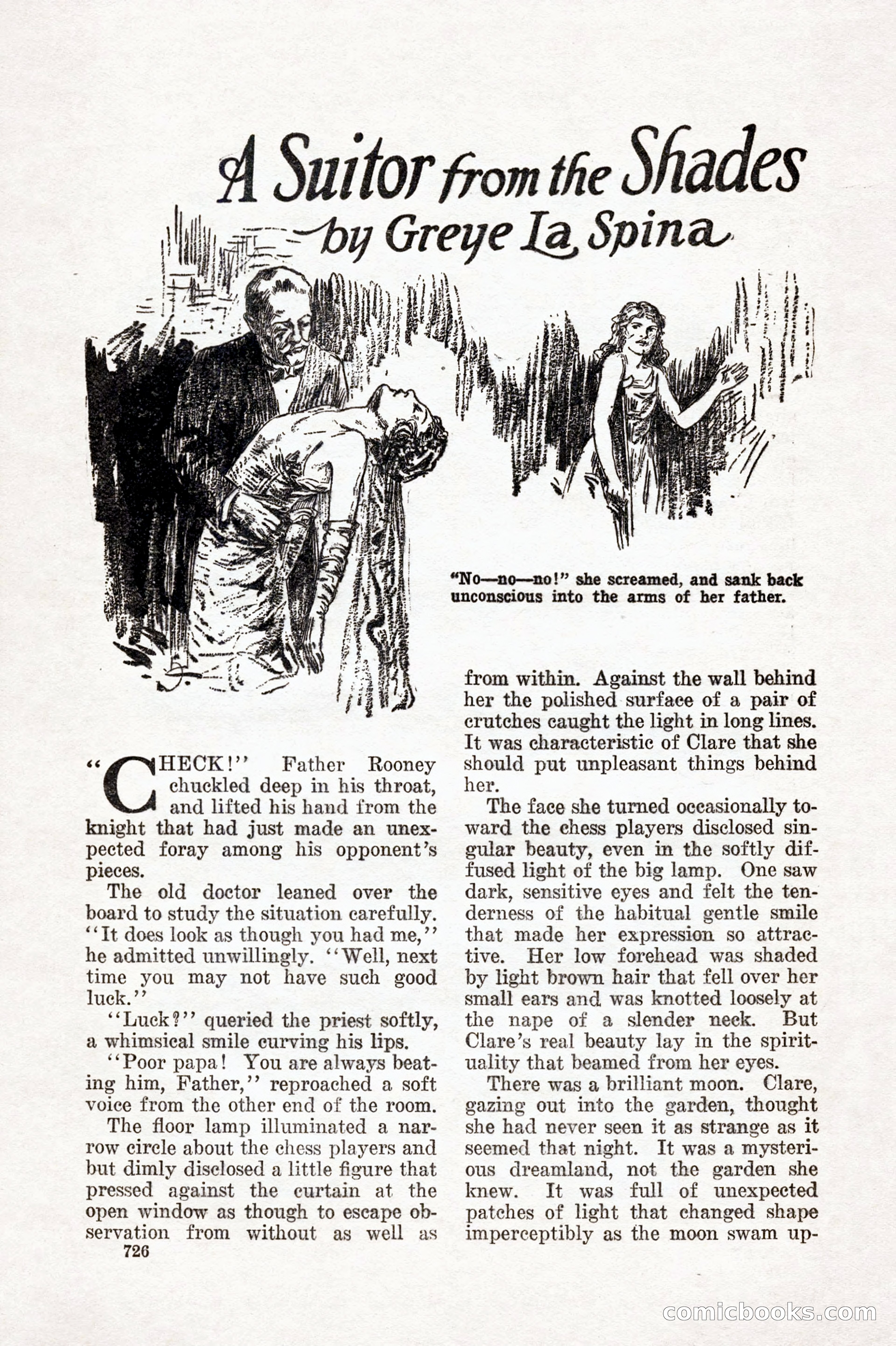 Weird Tales, Vol. IX No. 6 — page 8 of 148