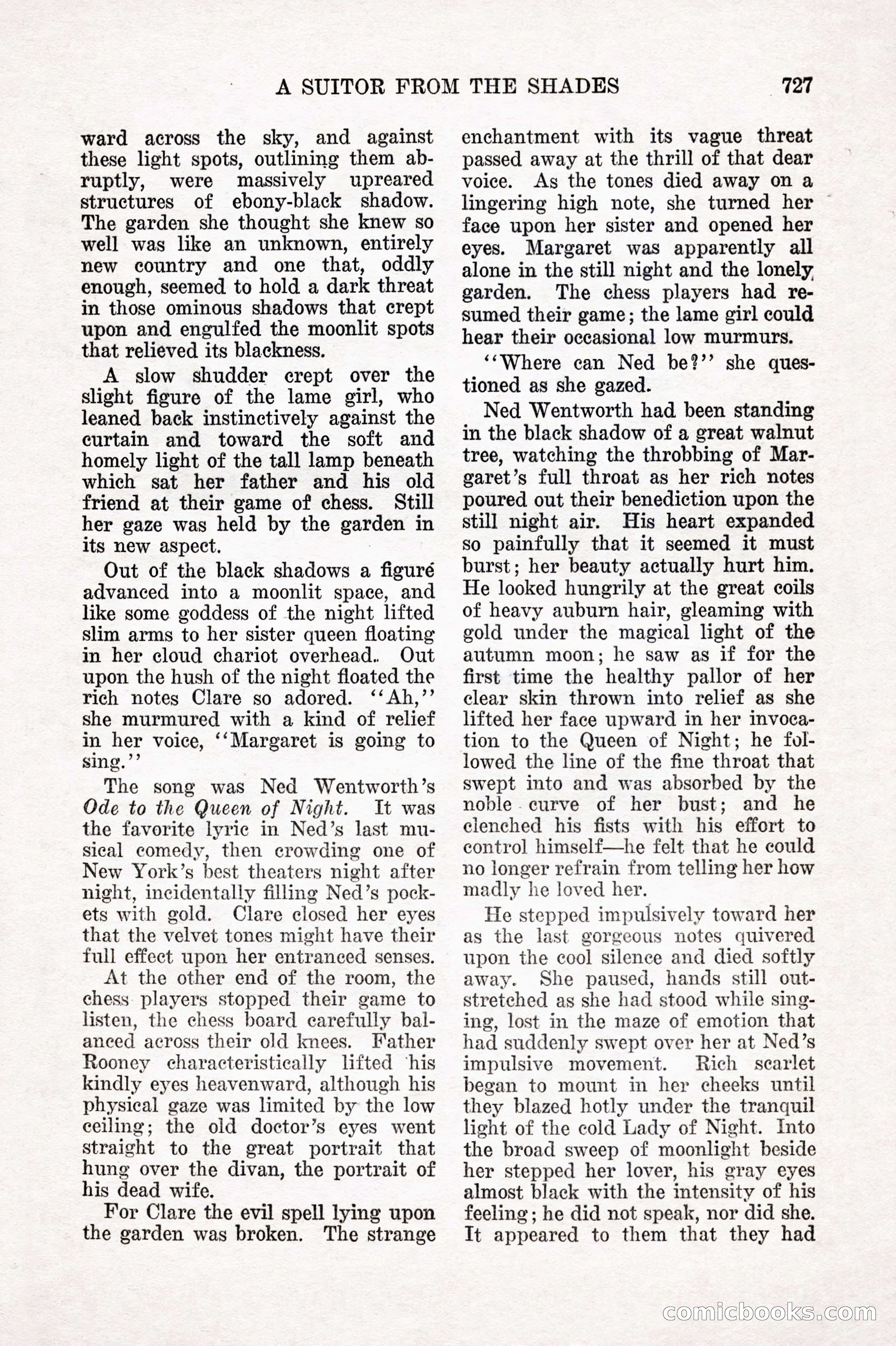Weird Tales, Vol. IX No. 6 — page 9 of 148