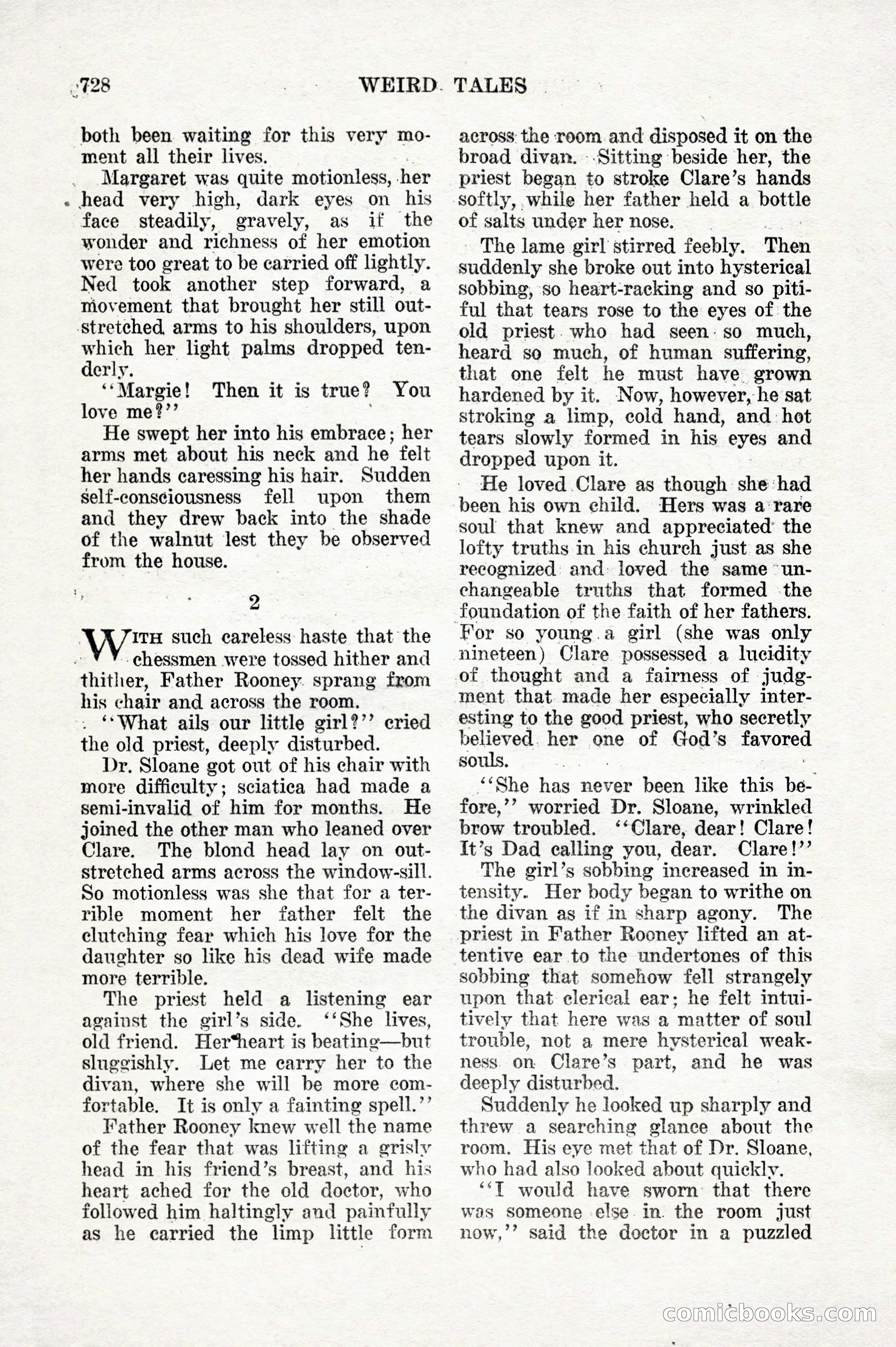 Weird Tales, Vol. IX No. 6 — page 10 of 148
