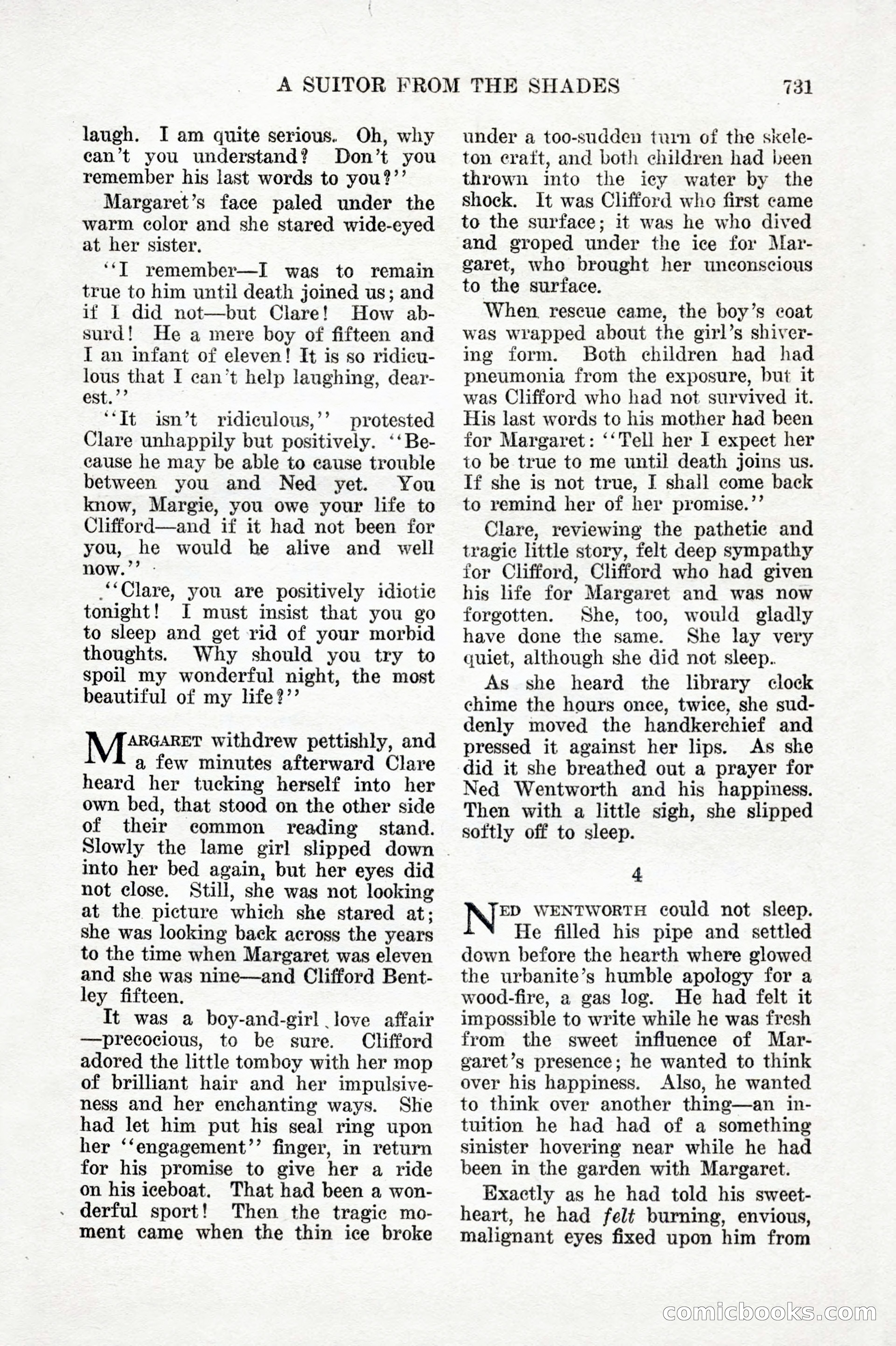 Weird Tales, Vol. IX No. 6 — page 13 of 148