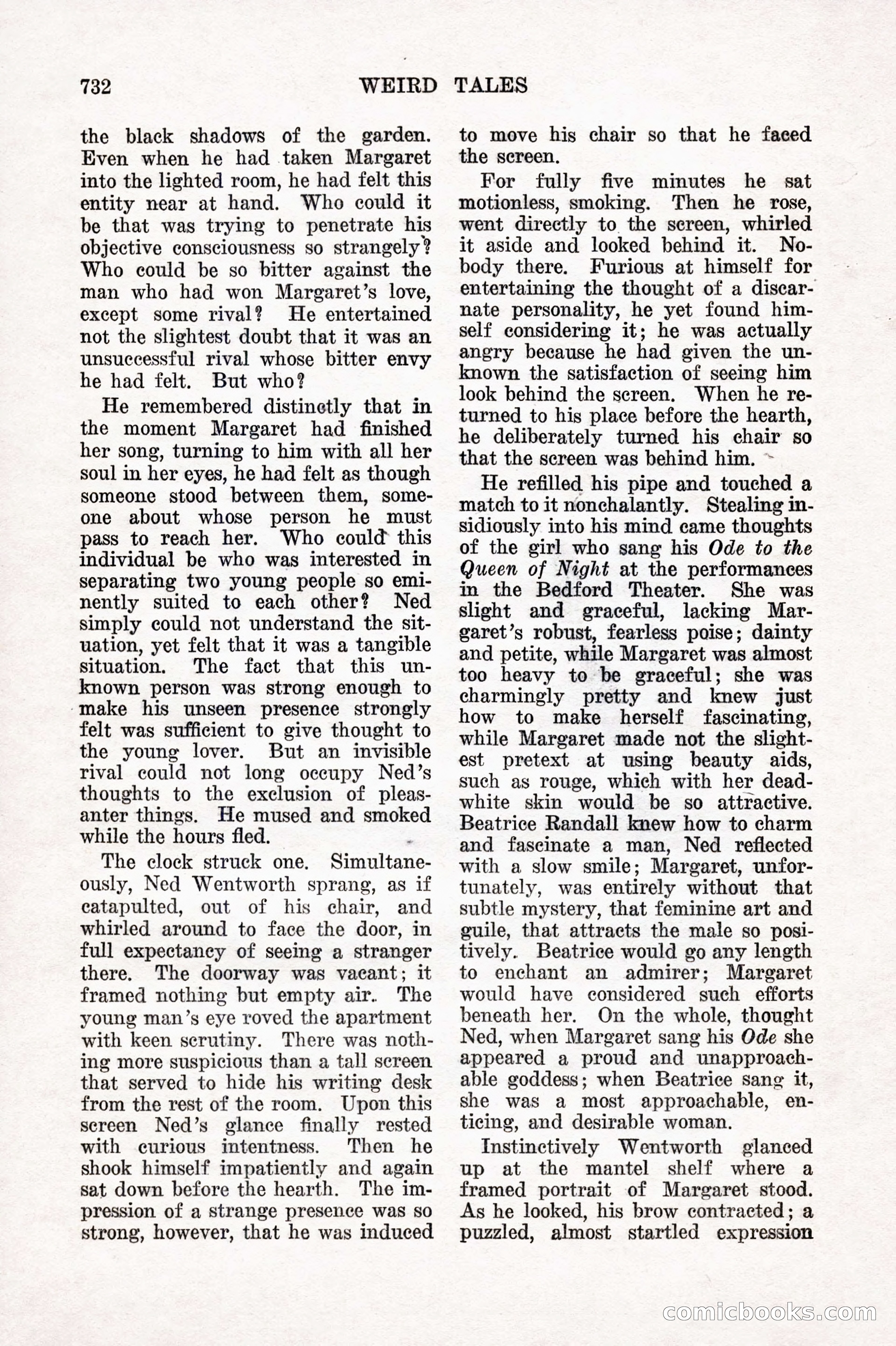 Weird Tales, Vol. IX No. 6 — page 14 of 148