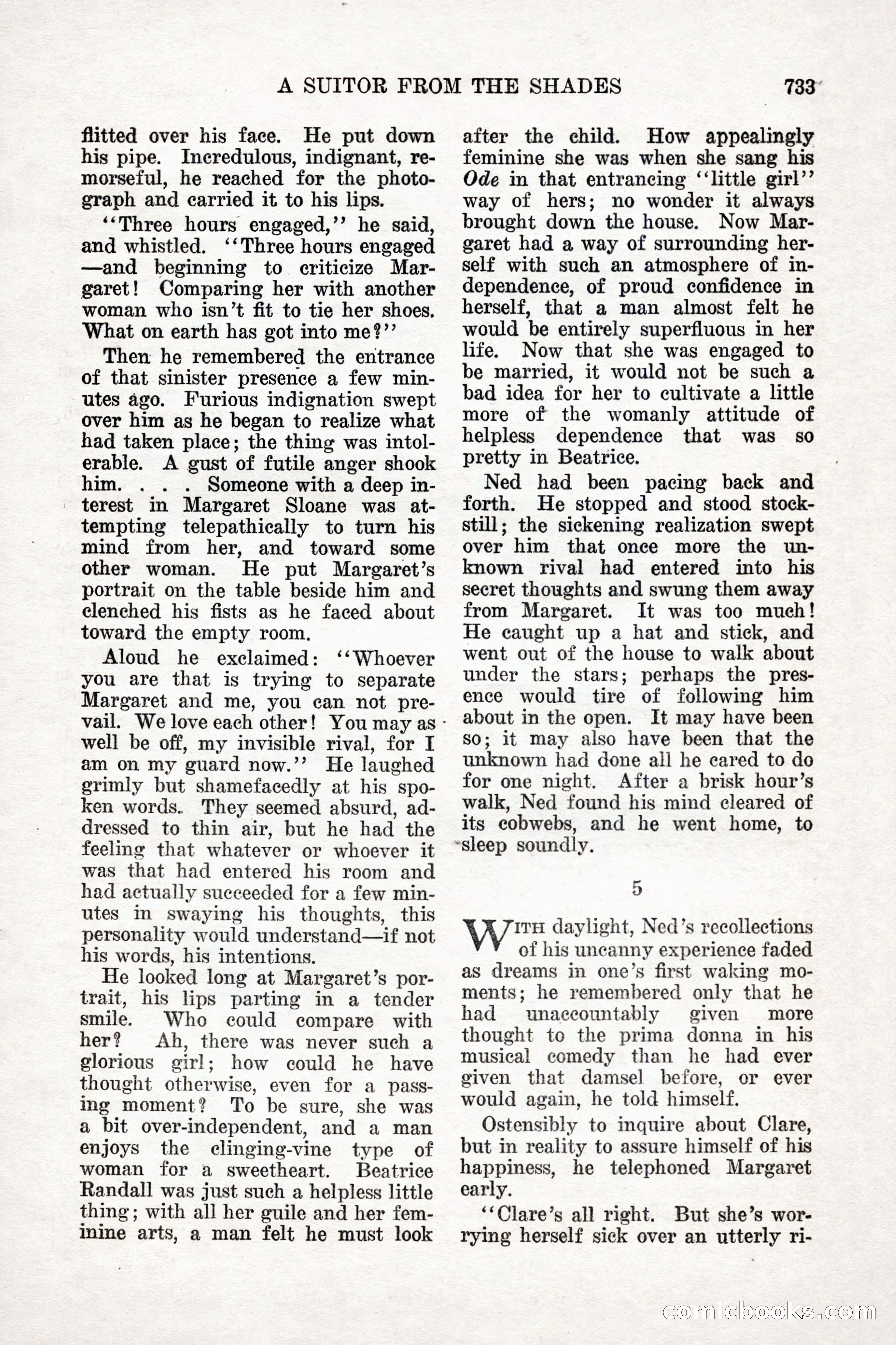 Weird Tales, Vol. IX No. 6 — page 15 of 148