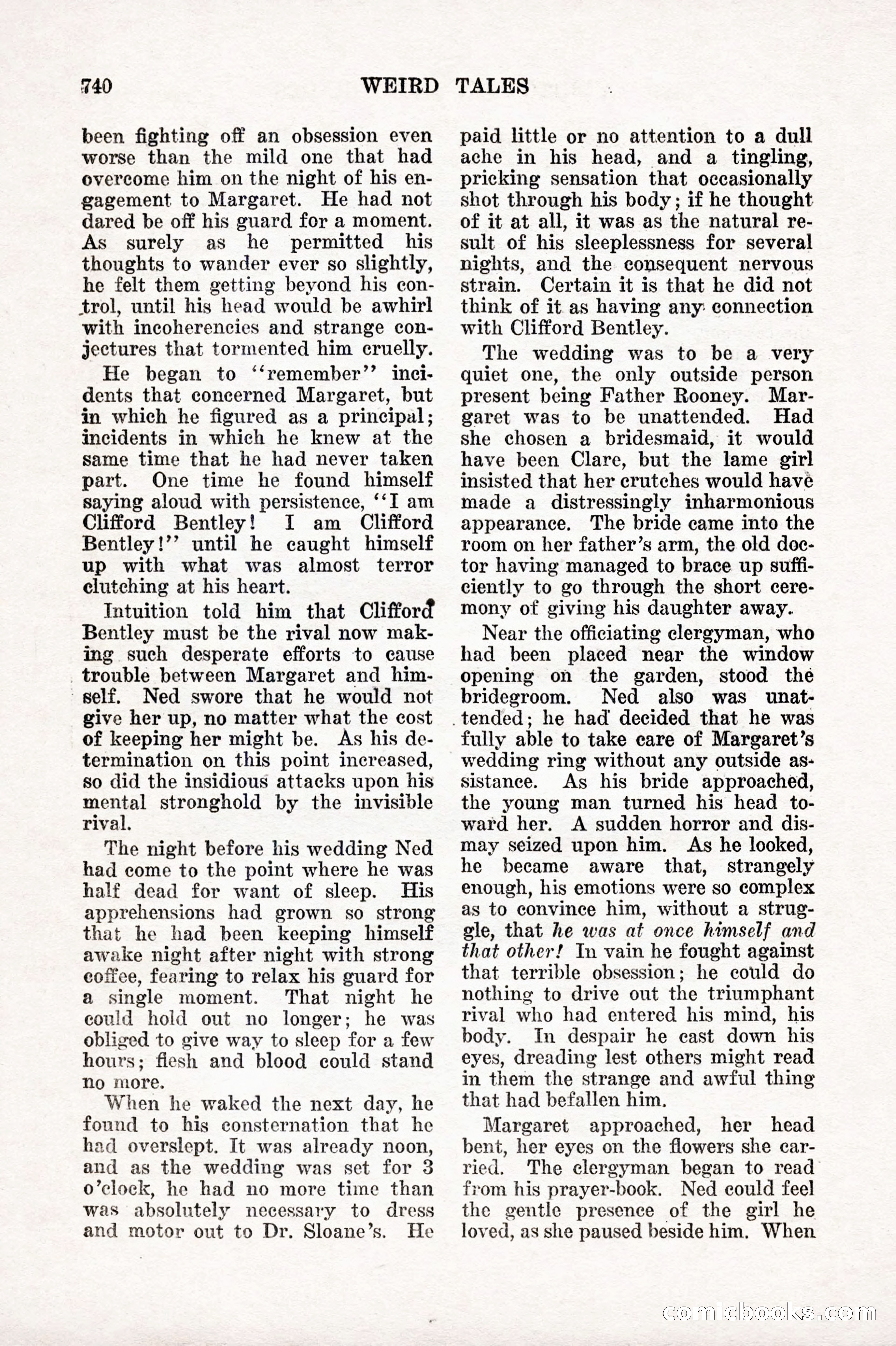 Weird Tales, Vol. IX No. 6 — page 22 of 148