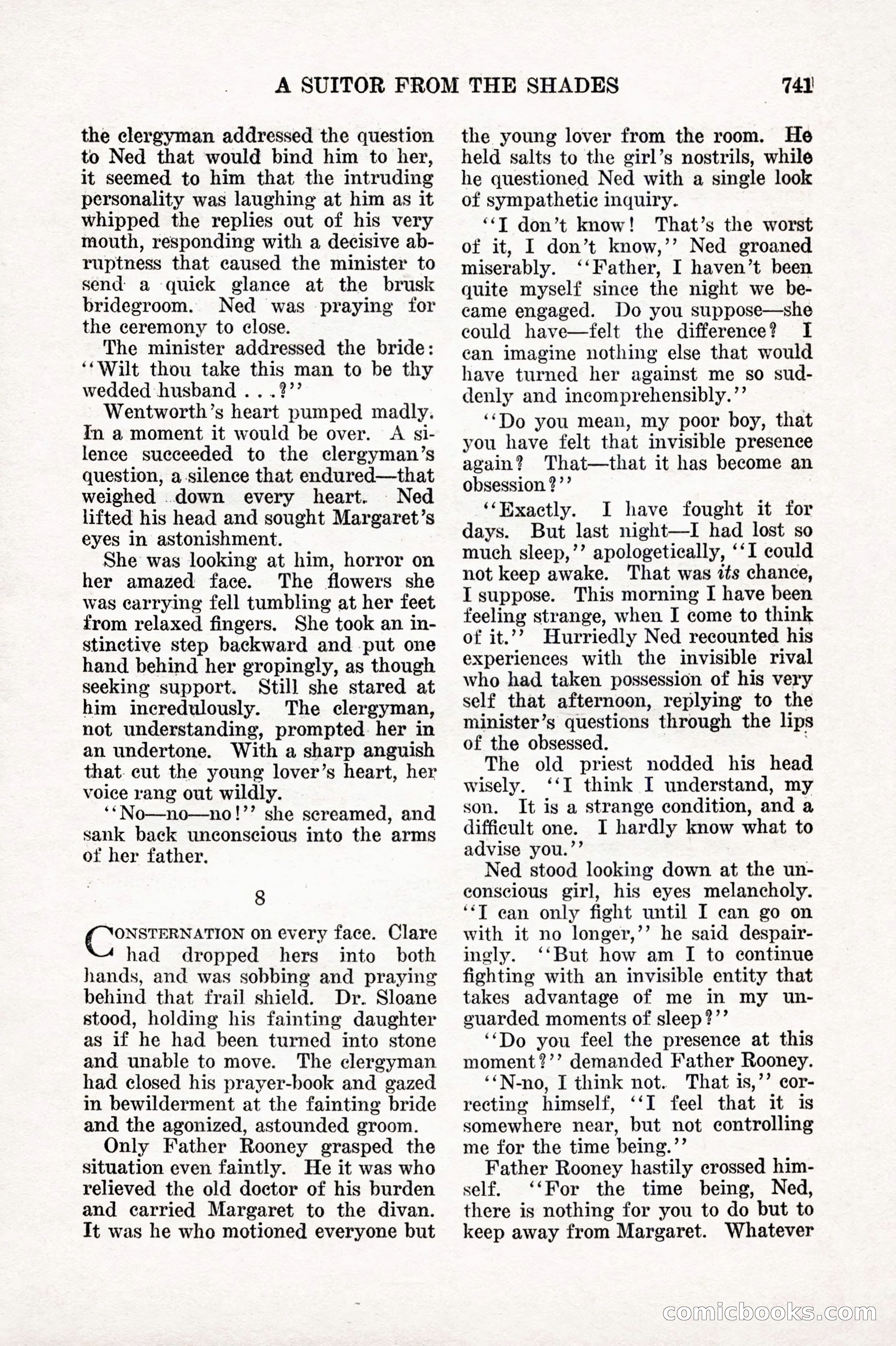Weird Tales, Vol. IX No. 6 — page 23 of 148