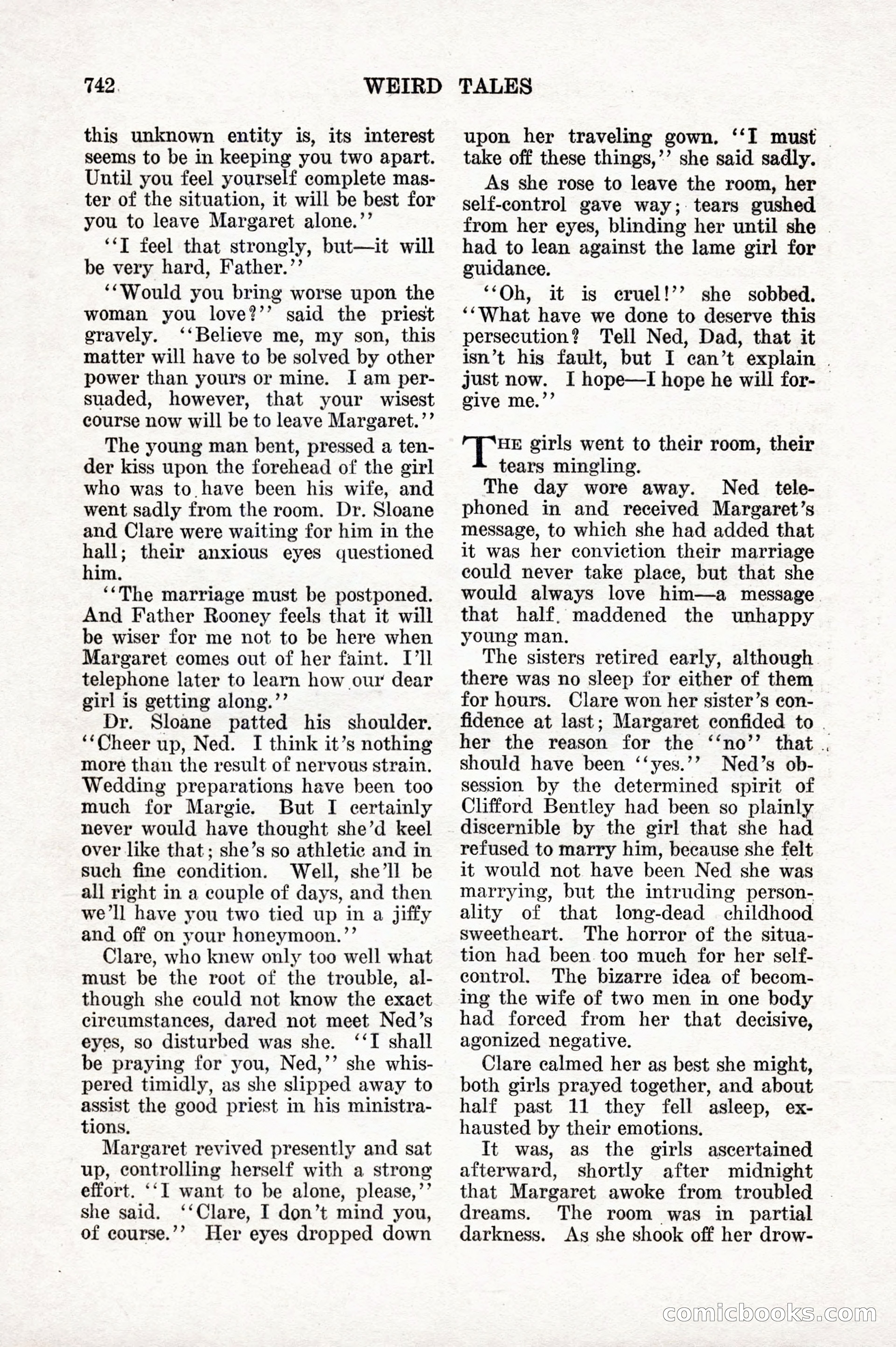 Weird Tales, Vol. IX No. 6 — page 24 of 148