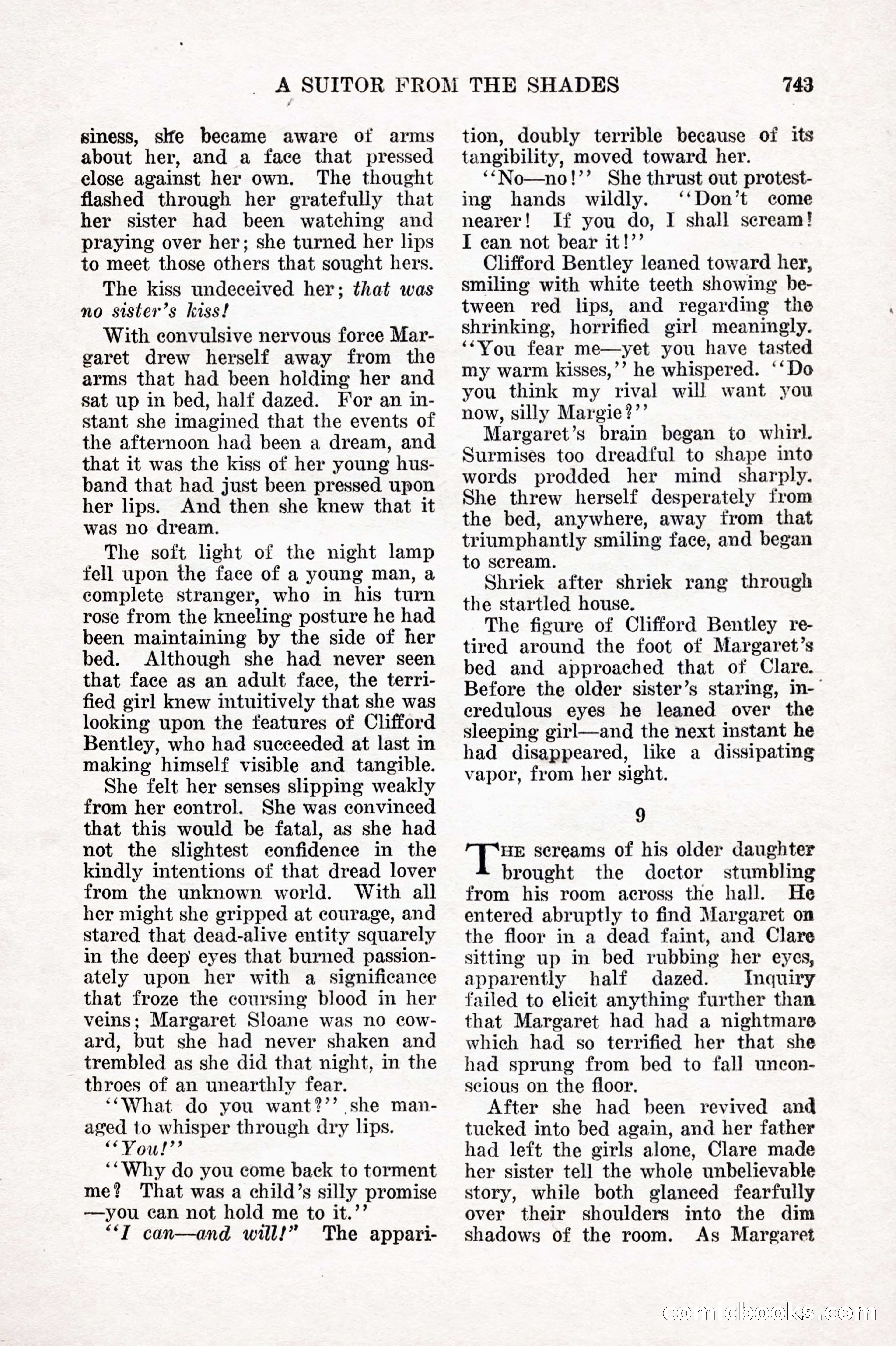 Weird Tales, Vol. IX No. 6 — page 25 of 148