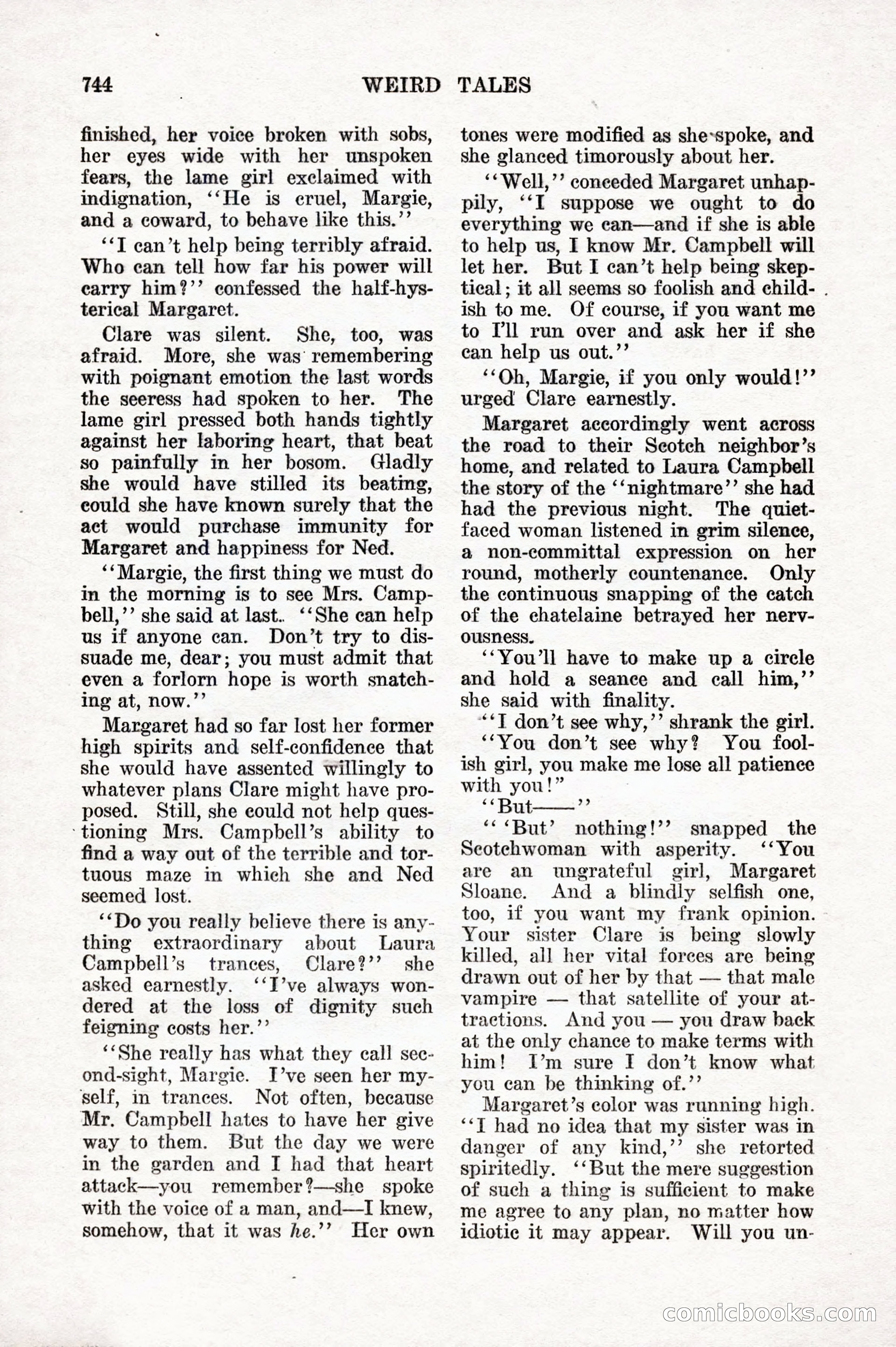 Weird Tales, Vol. IX No. 6 — page 26 of 148
