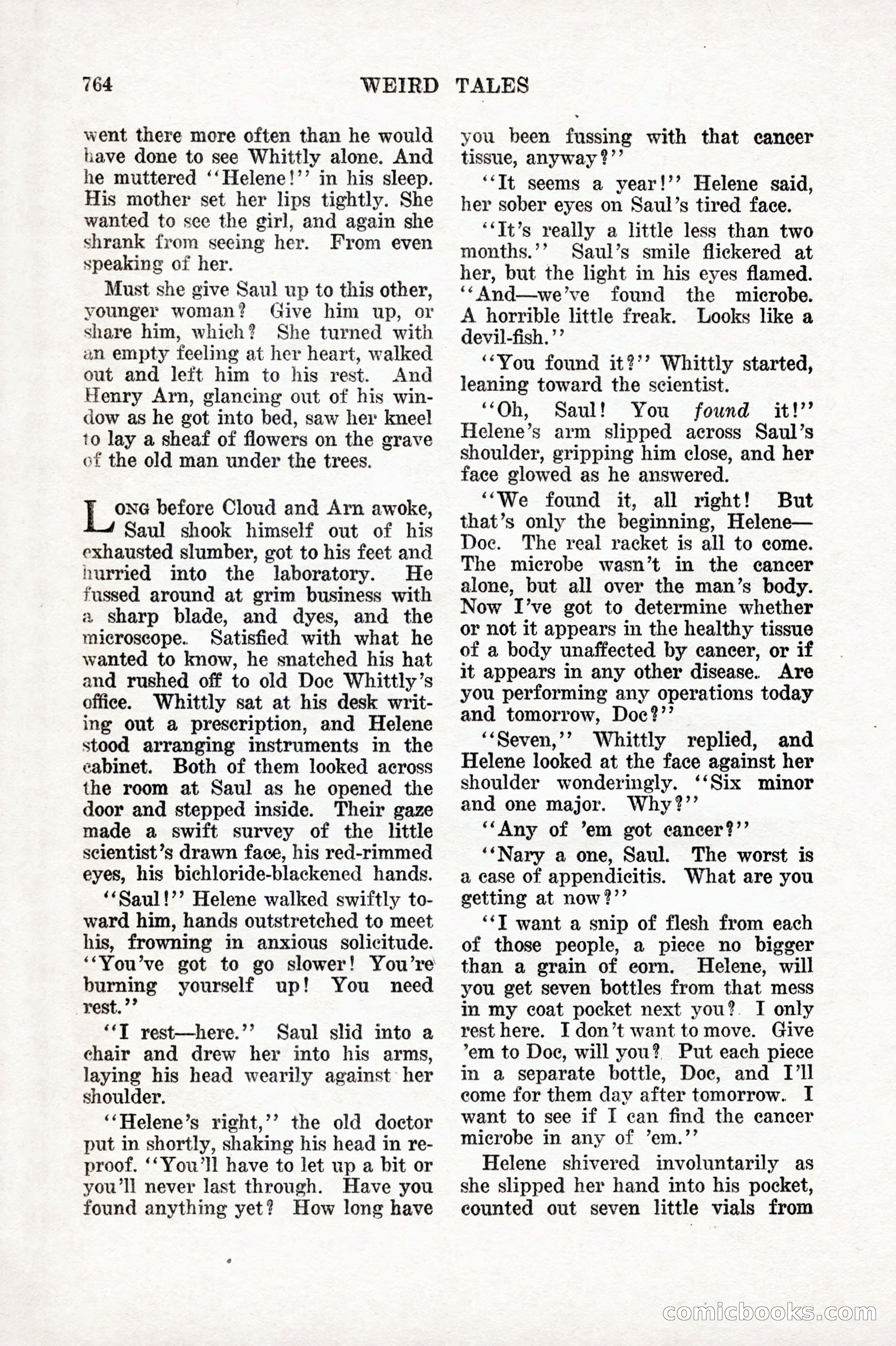 Weird Tales, Vol. IX No. 6 — page 46 of 148