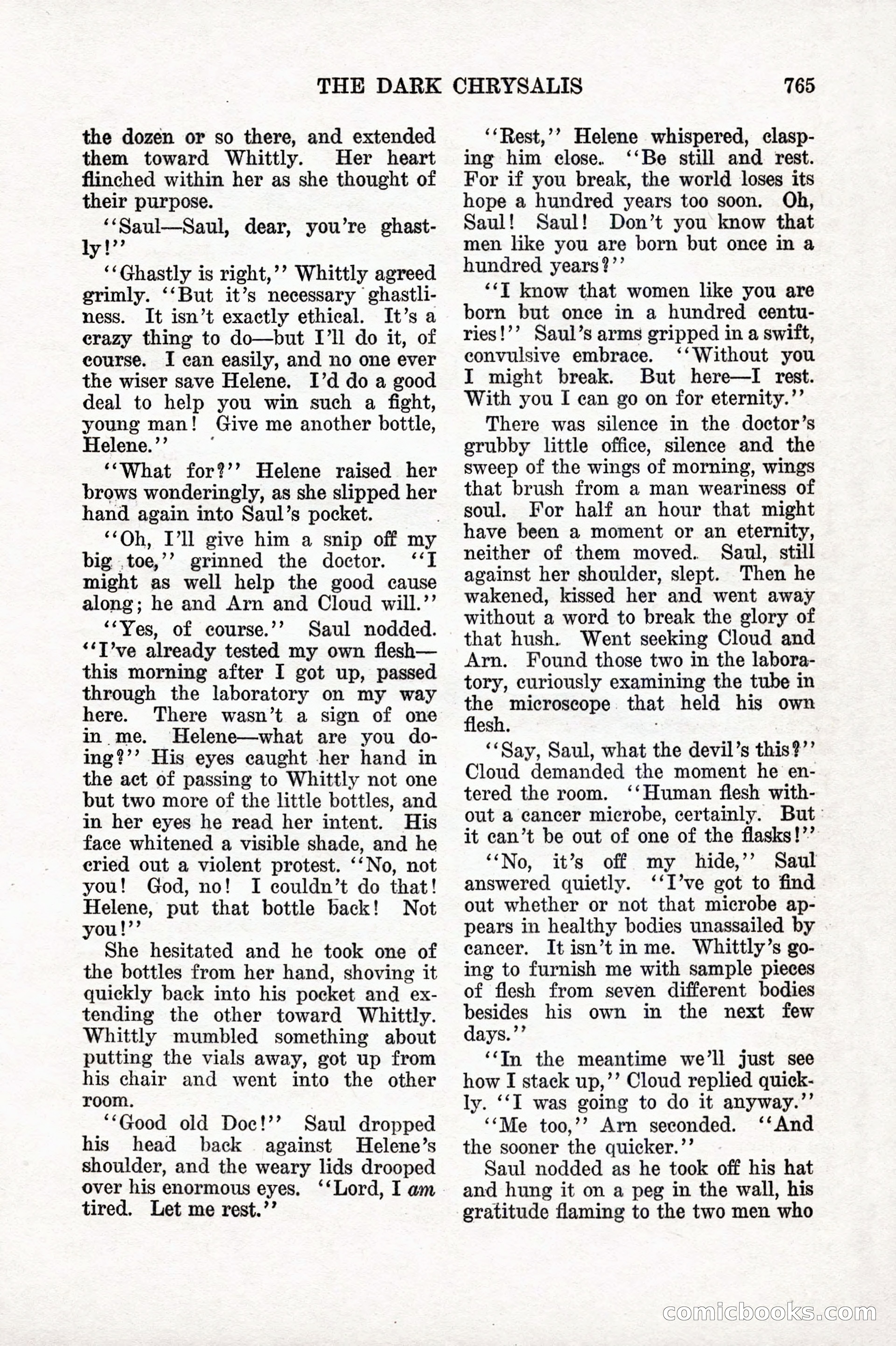 Weird Tales, Vol. IX No. 6 — page 47 of 148