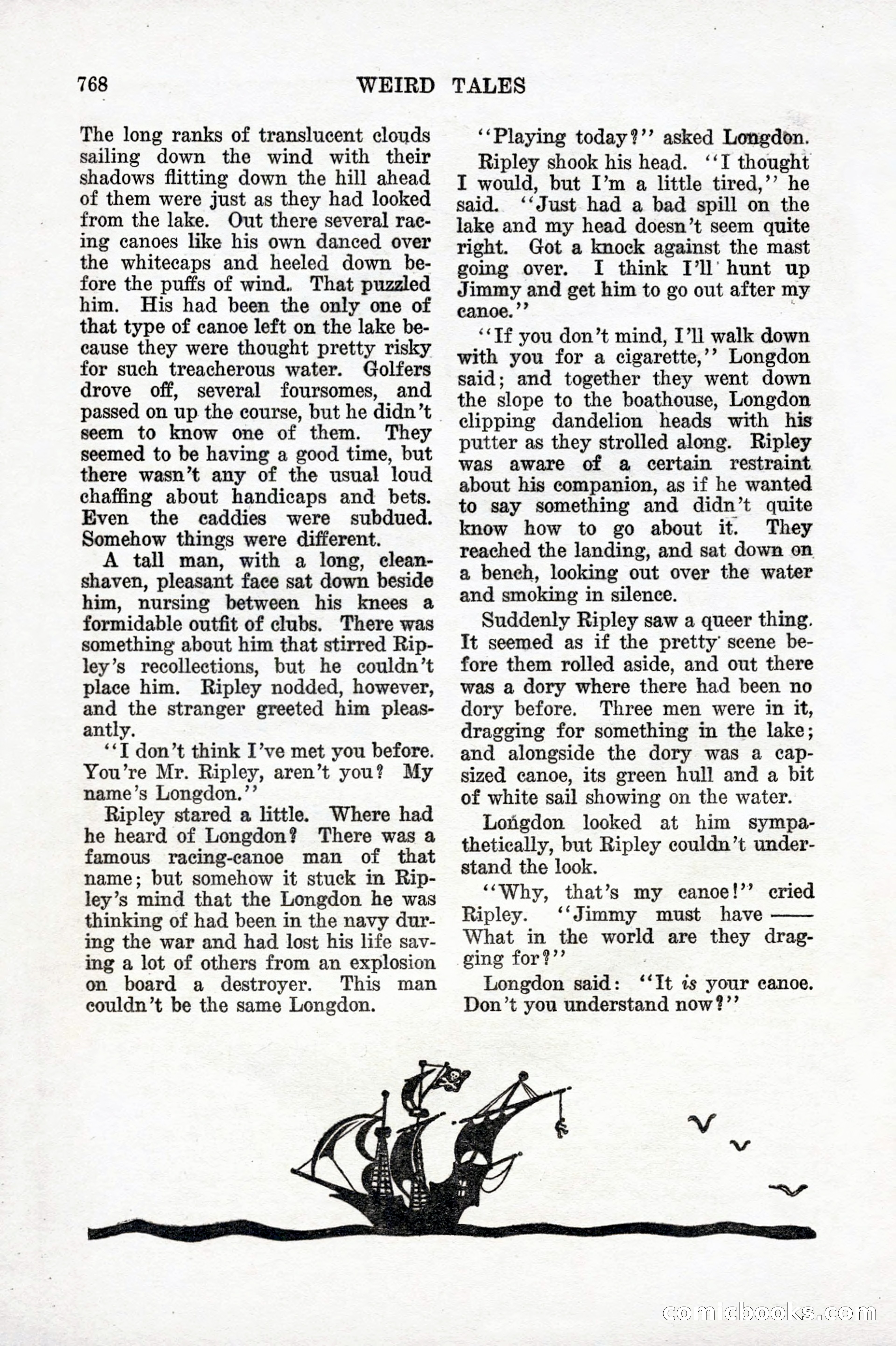 Weird Tales, Vol. IX No. 6 — page 50 of 148