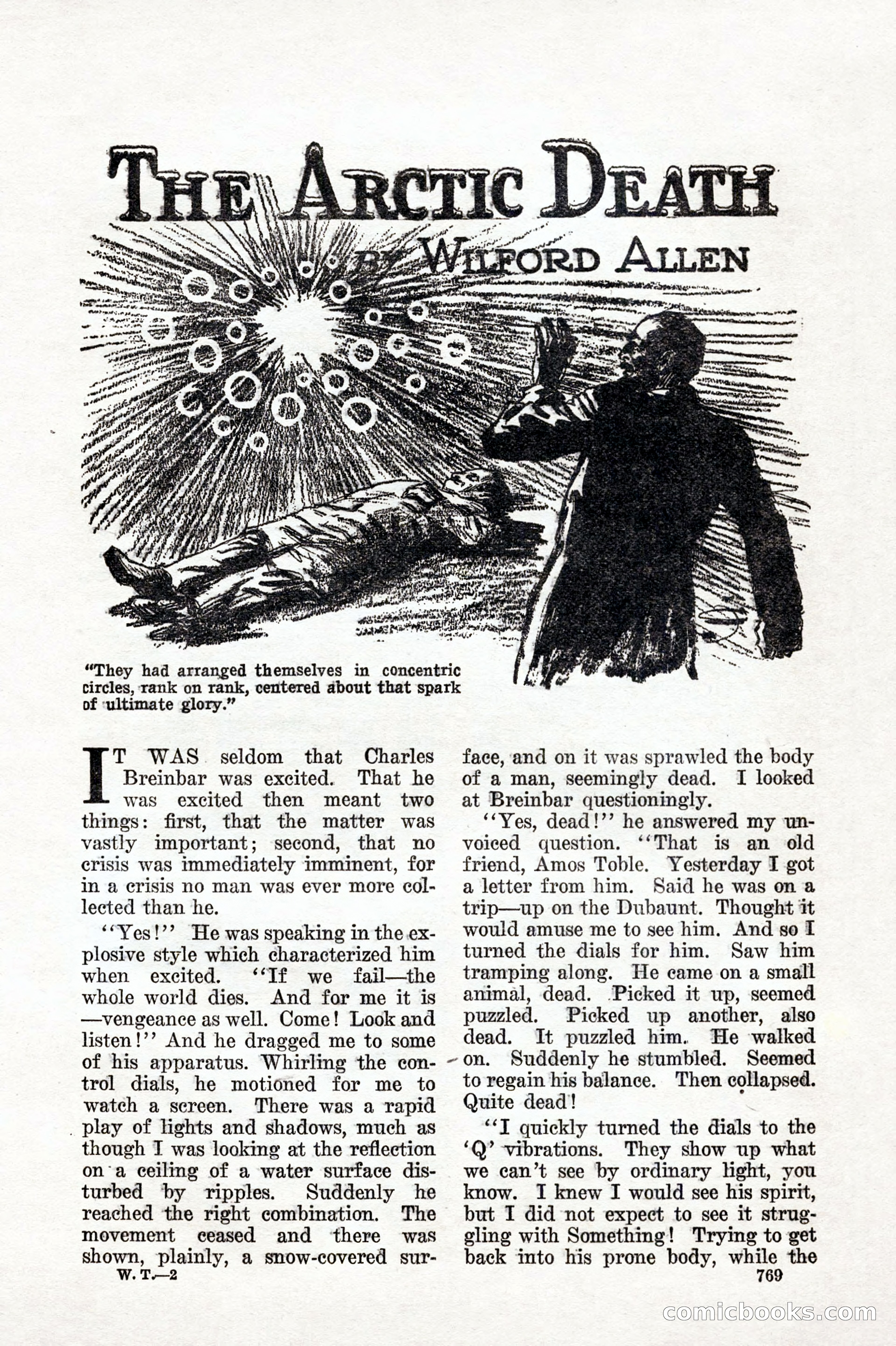 Weird Tales, Vol. IX No. 6 — page 51 of 148