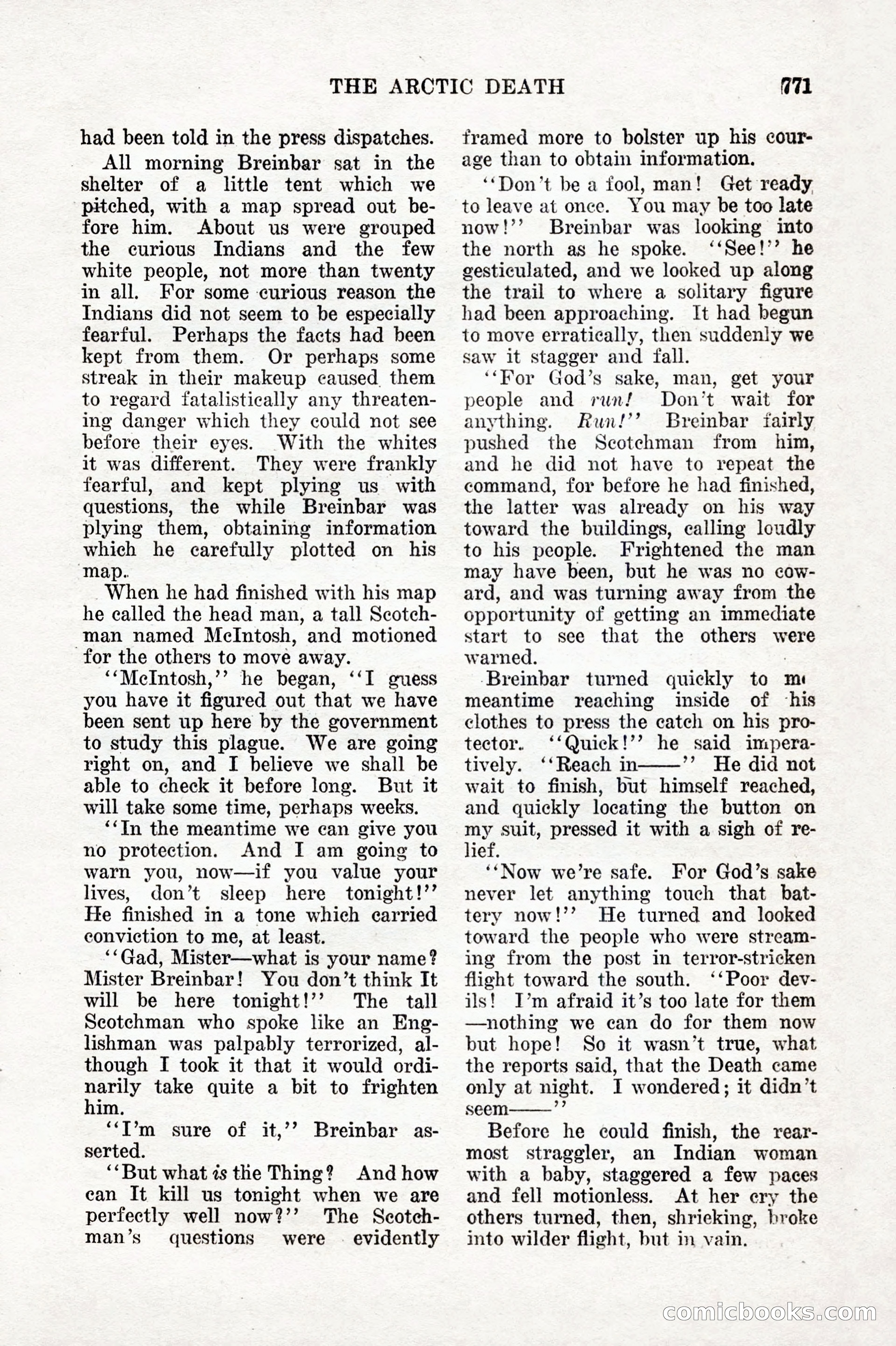Weird Tales, Vol. IX No. 6 — page 53 of 148