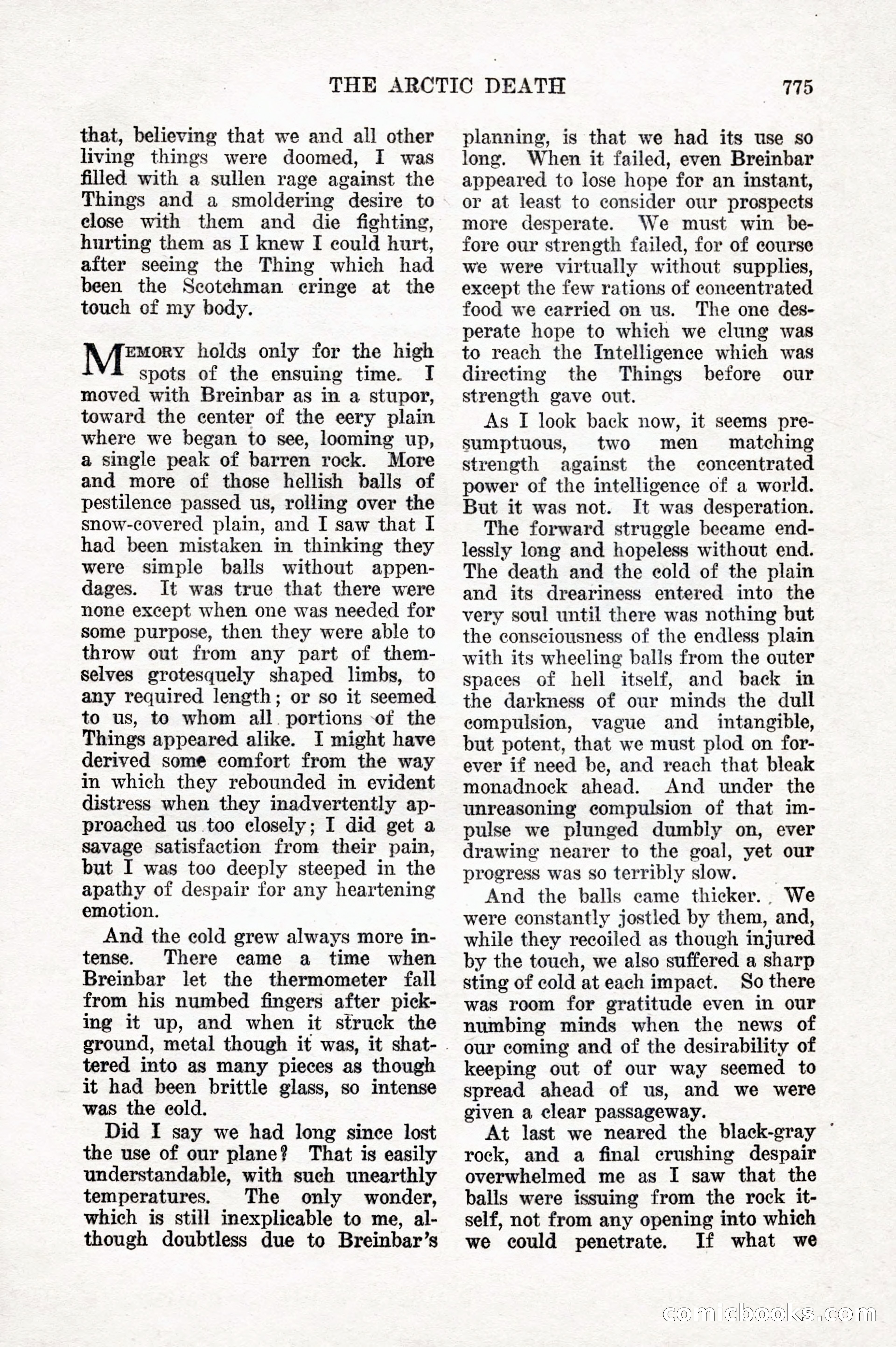 Weird Tales, Vol. IX No. 6 — page 57 of 148