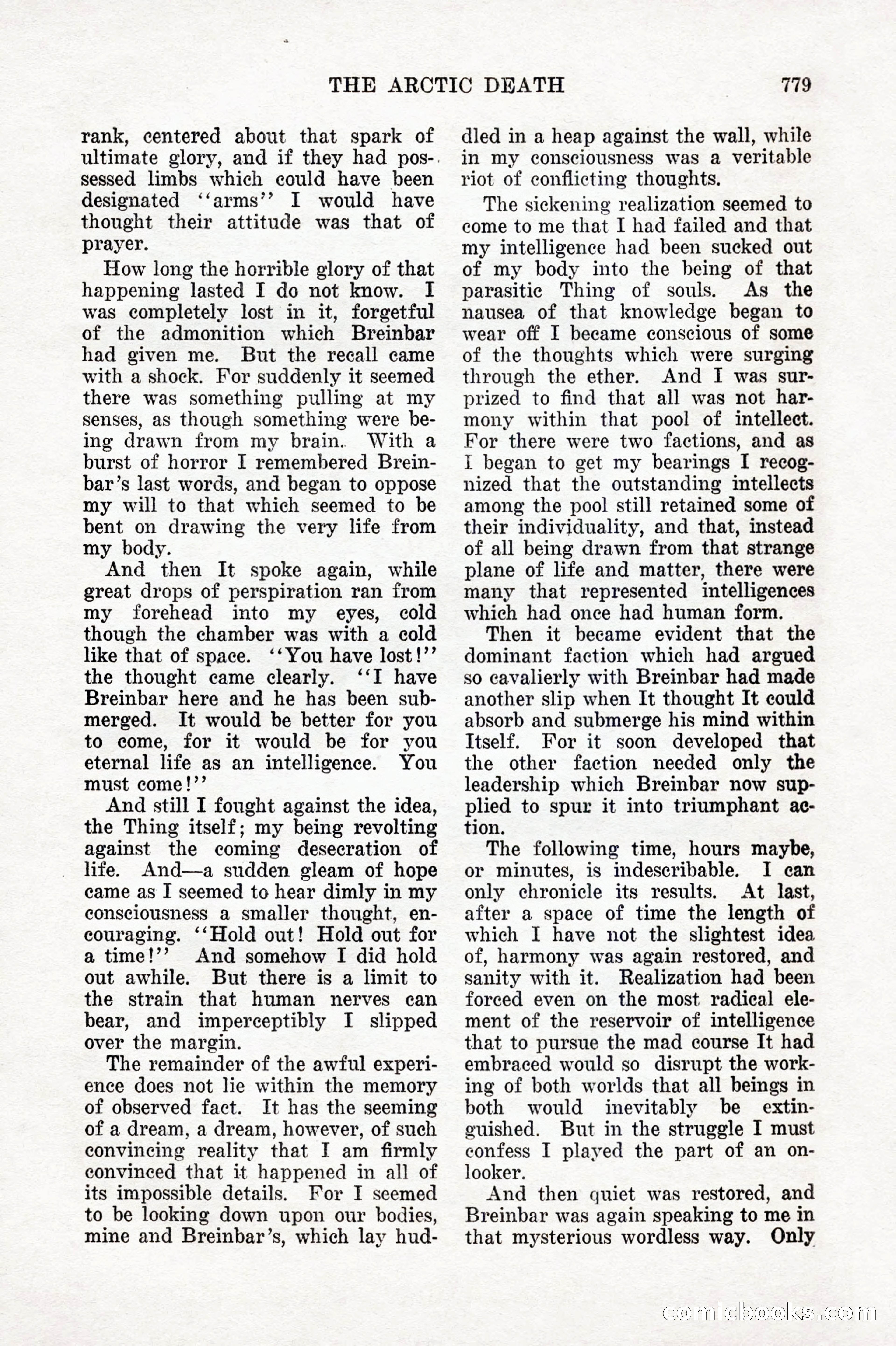 Weird Tales, Vol. IX No. 6 — page 61 of 148