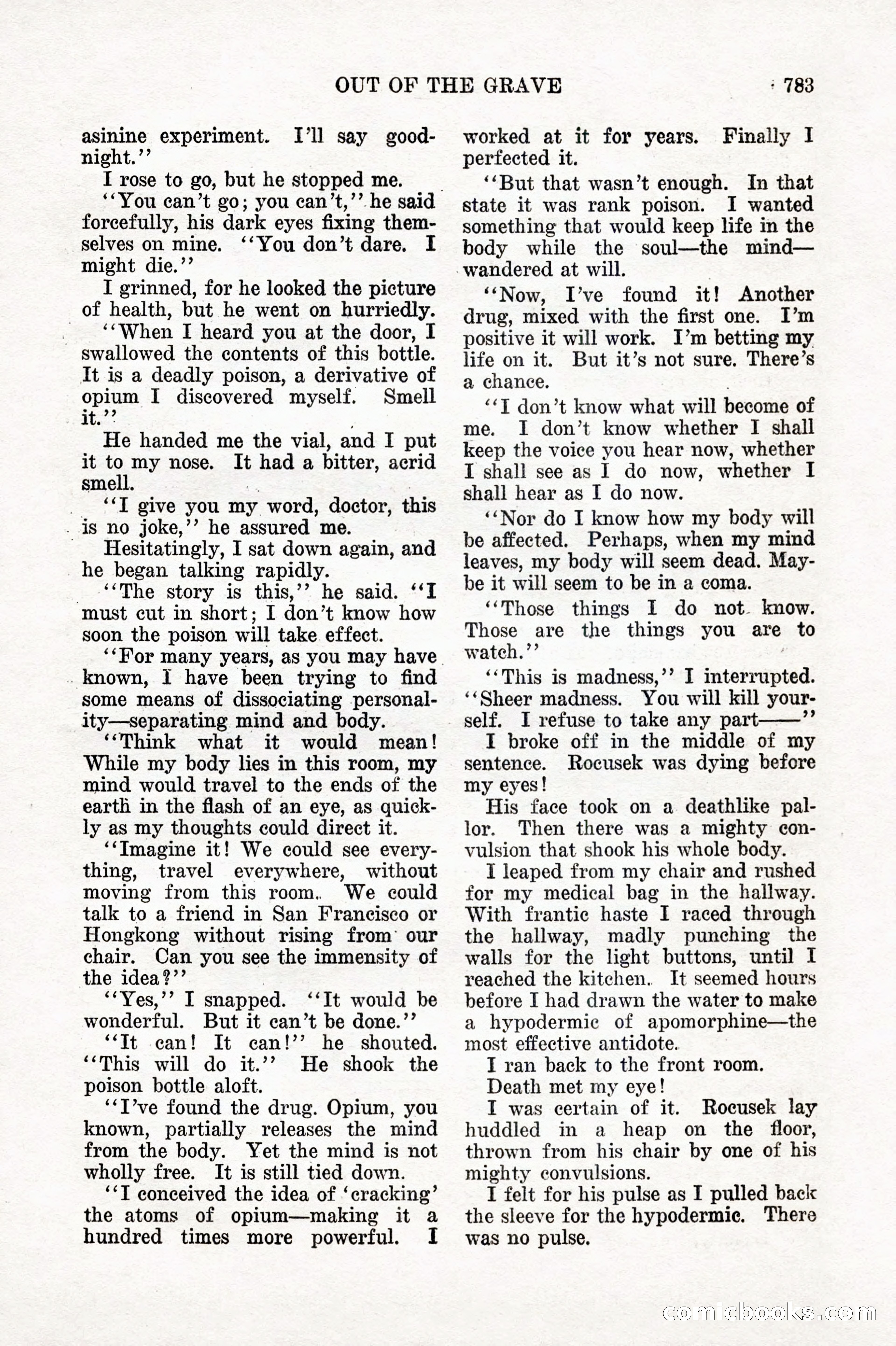 Weird Tales, Vol. IX No. 6 — page 65 of 148