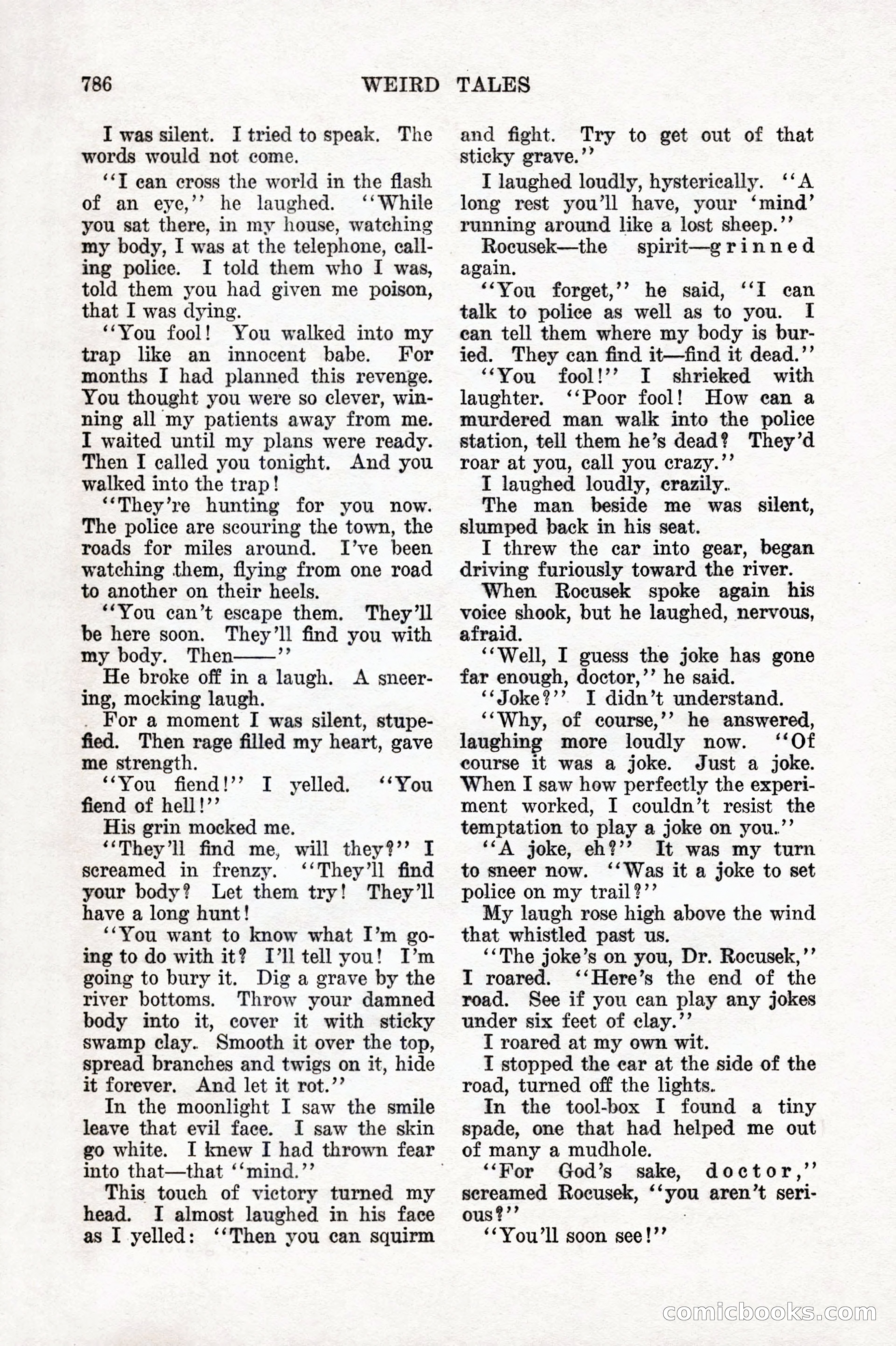 Weird Tales, Vol. IX No. 6 — page 68 of 148