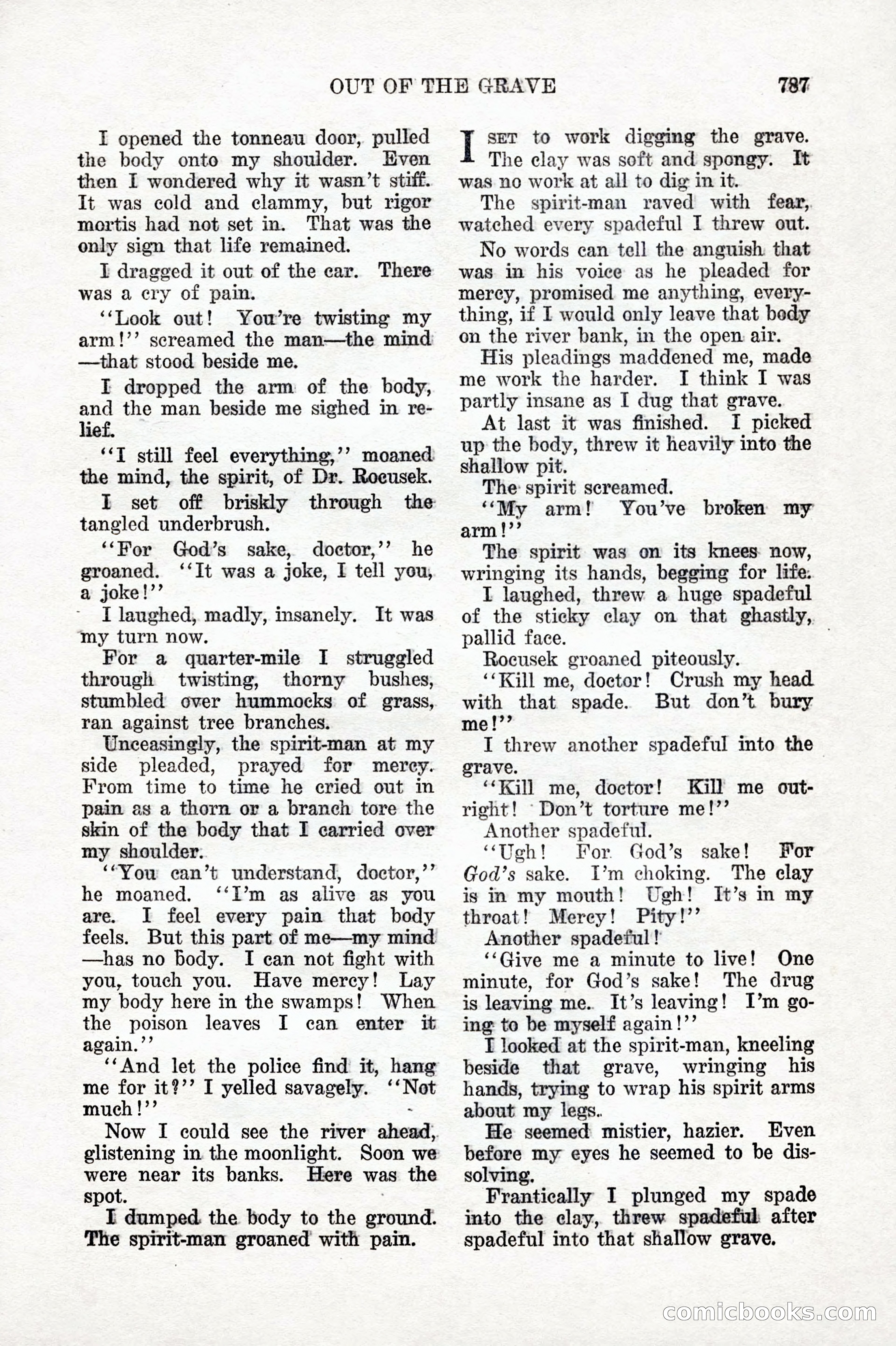 Weird Tales, Vol. IX No. 6 — page 69 of 148