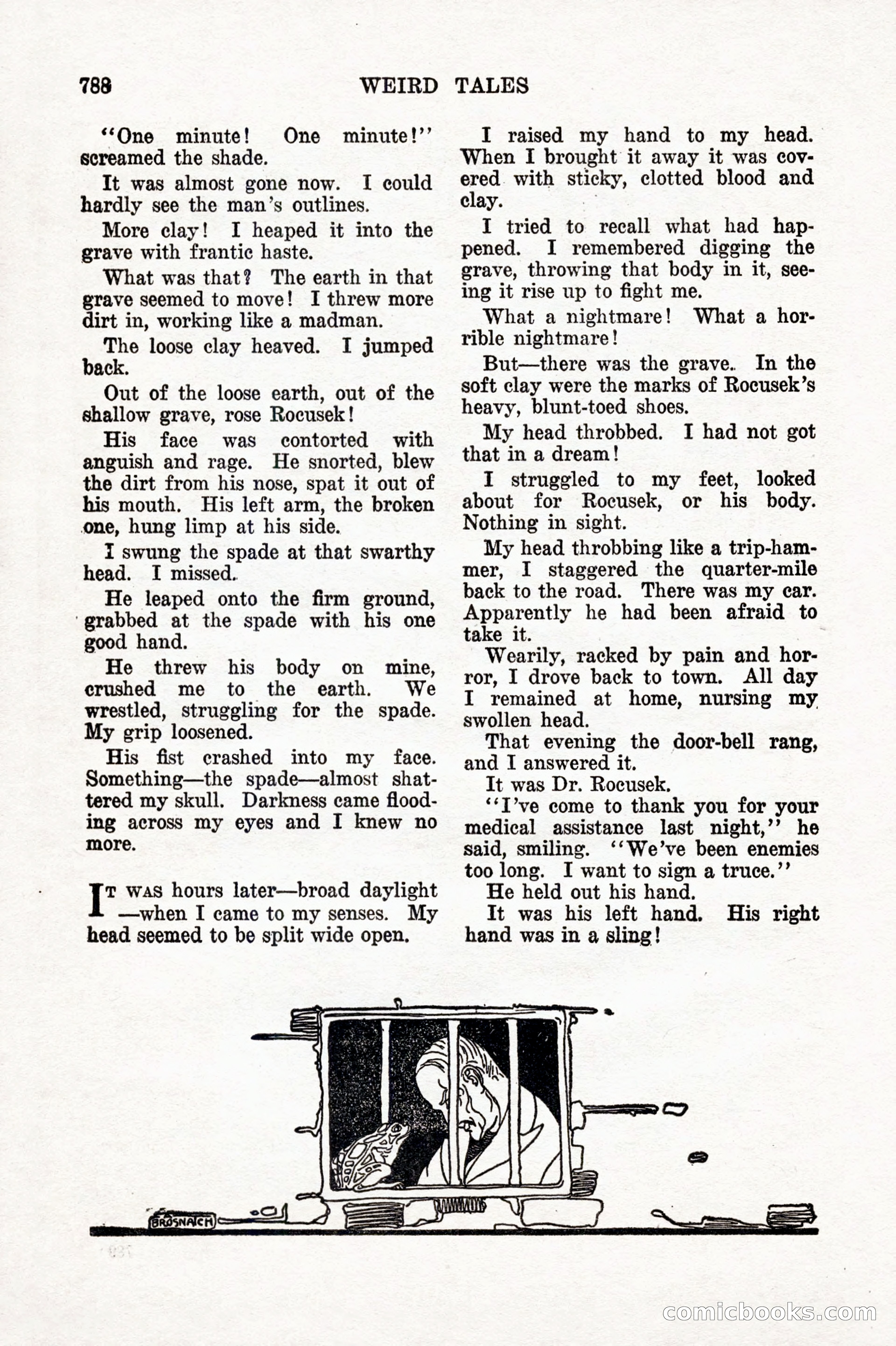 Weird Tales, Vol. IX No. 6 — page 70 of 148
