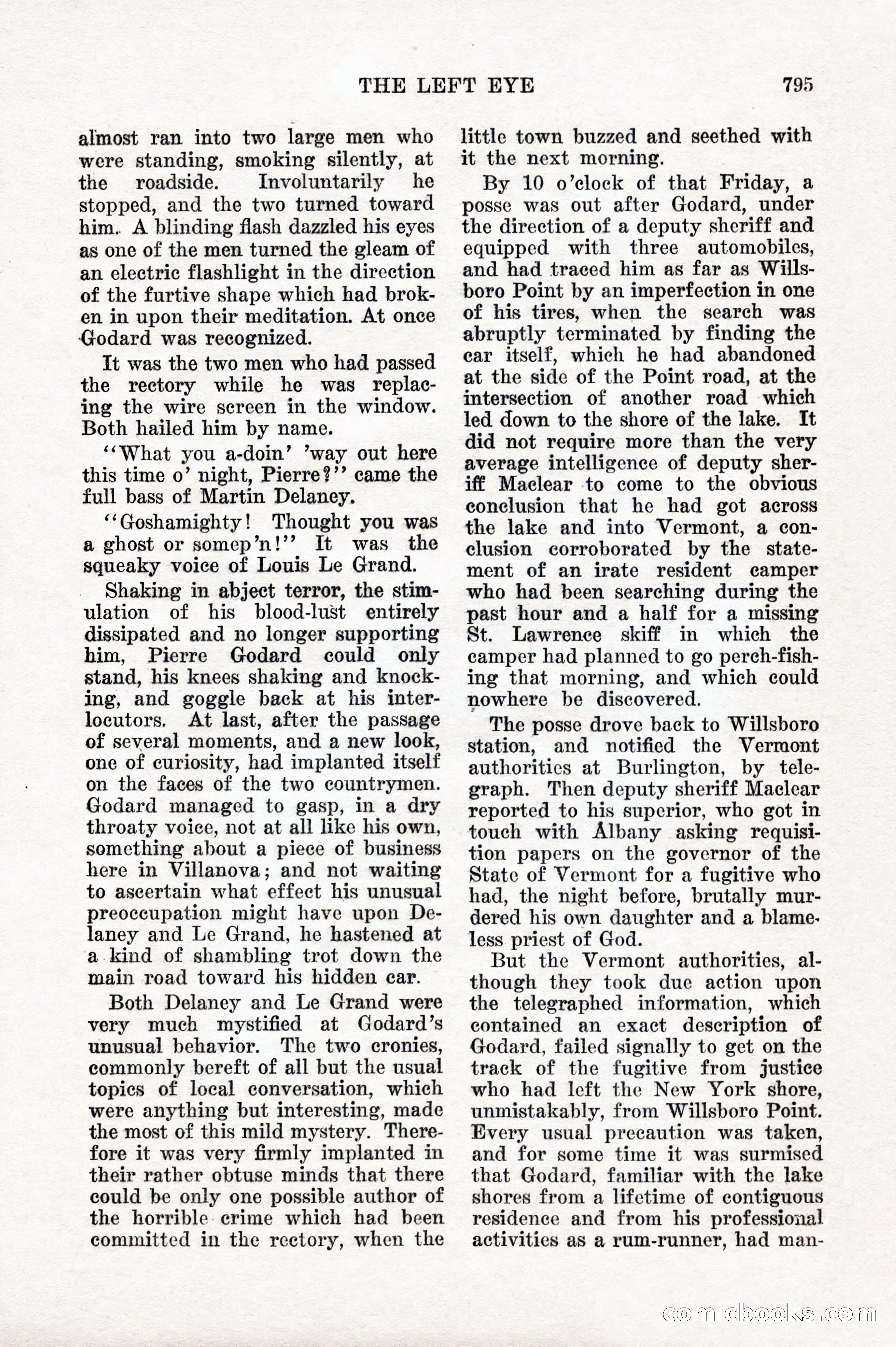Weird Tales, Vol. IX No. 6 — page 77 of 148