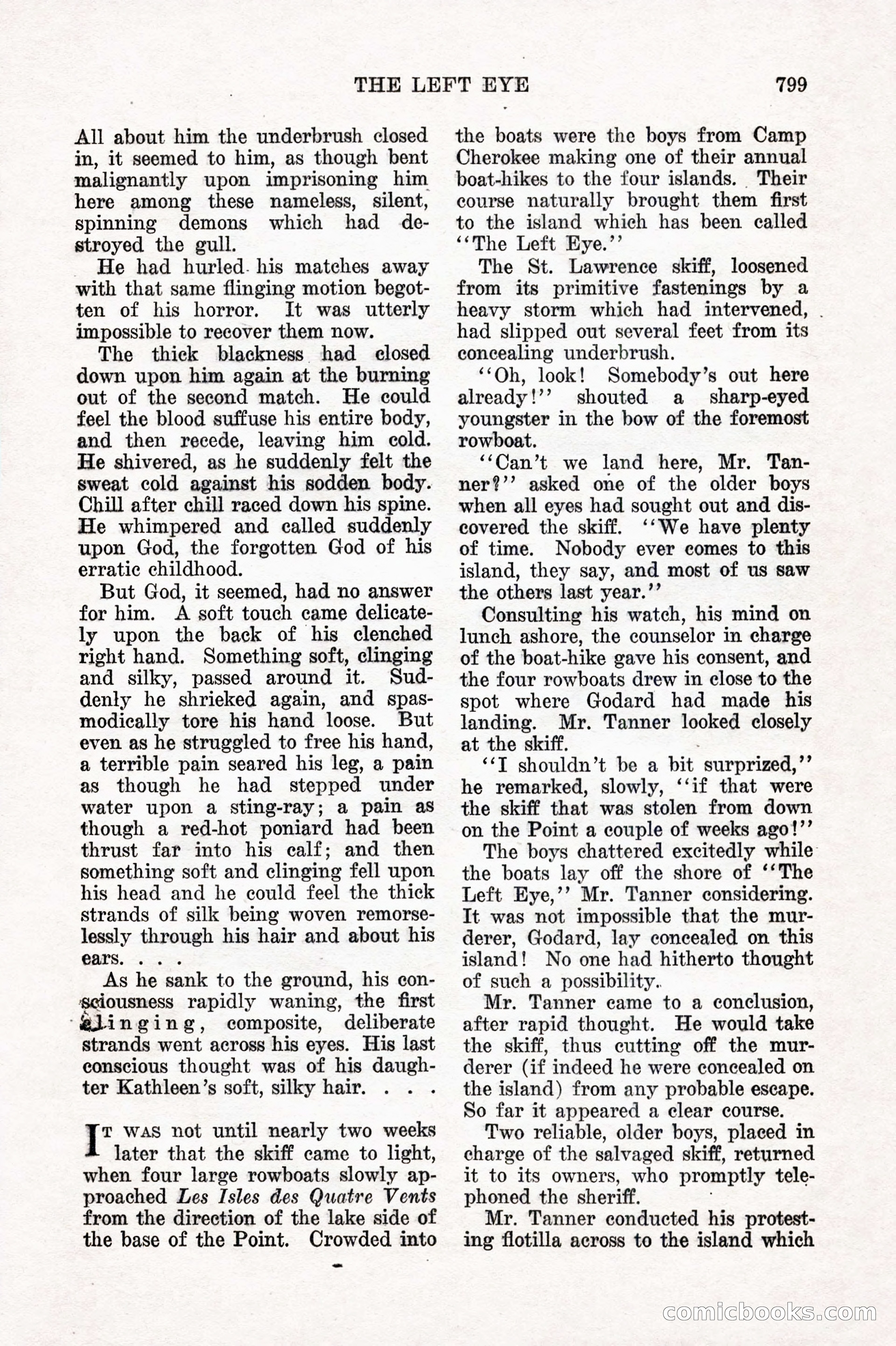 Weird Tales, Vol. IX No. 6 — page 81 of 148