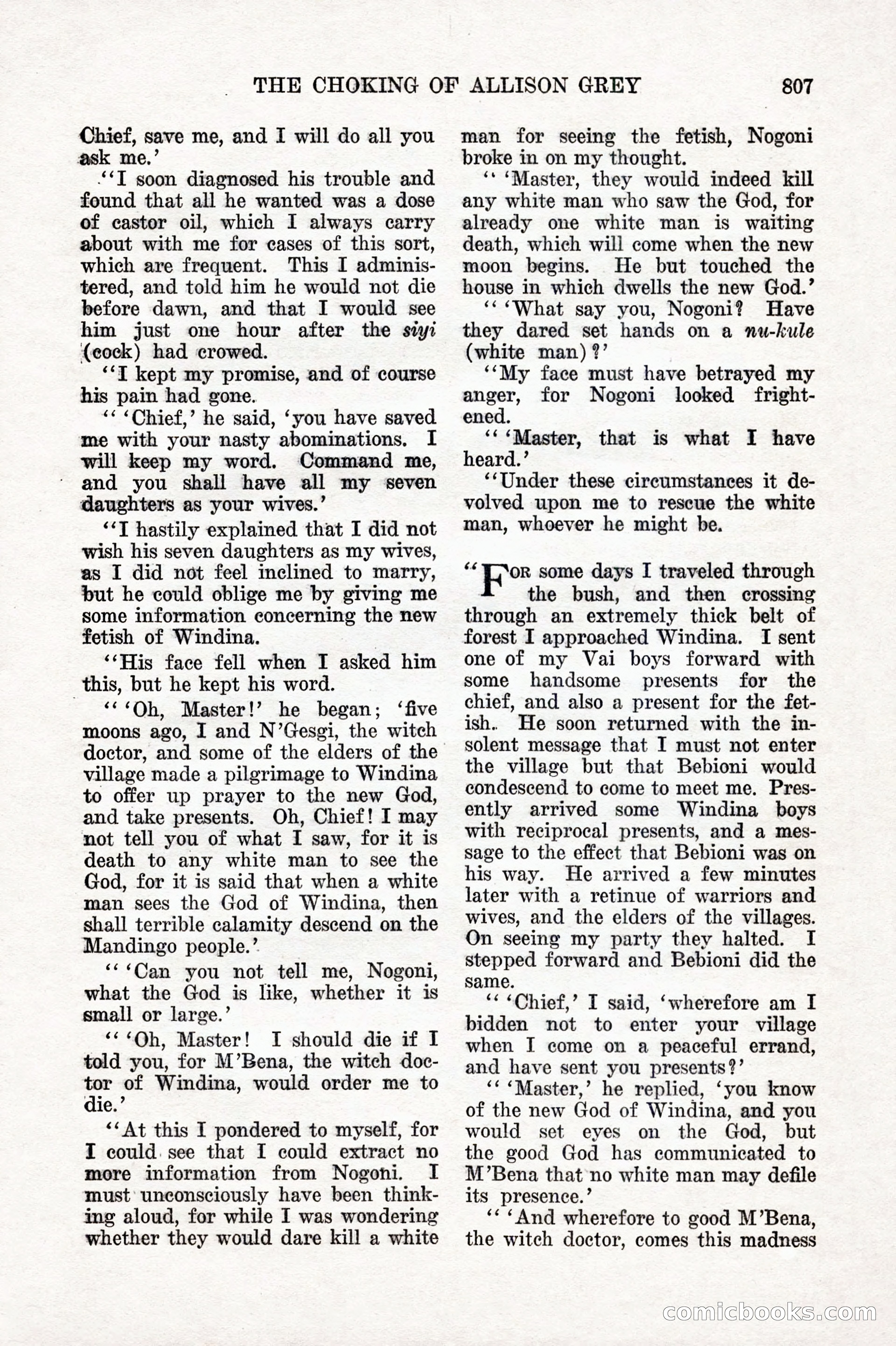 Weird Tales, Vol. IX No. 6 — page 89 of 148