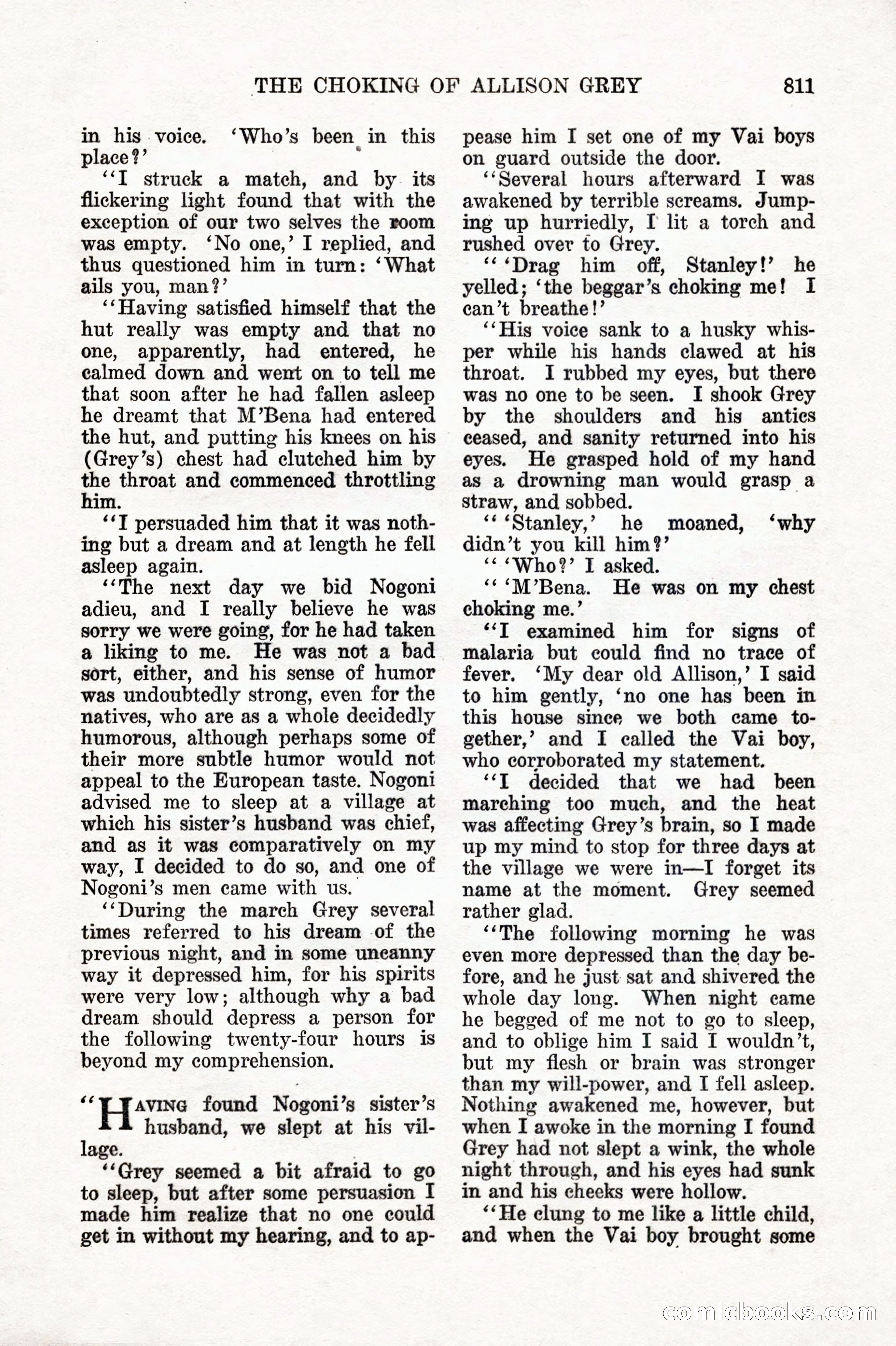 Weird Tales, Vol. IX No. 6 — page 93 of 148