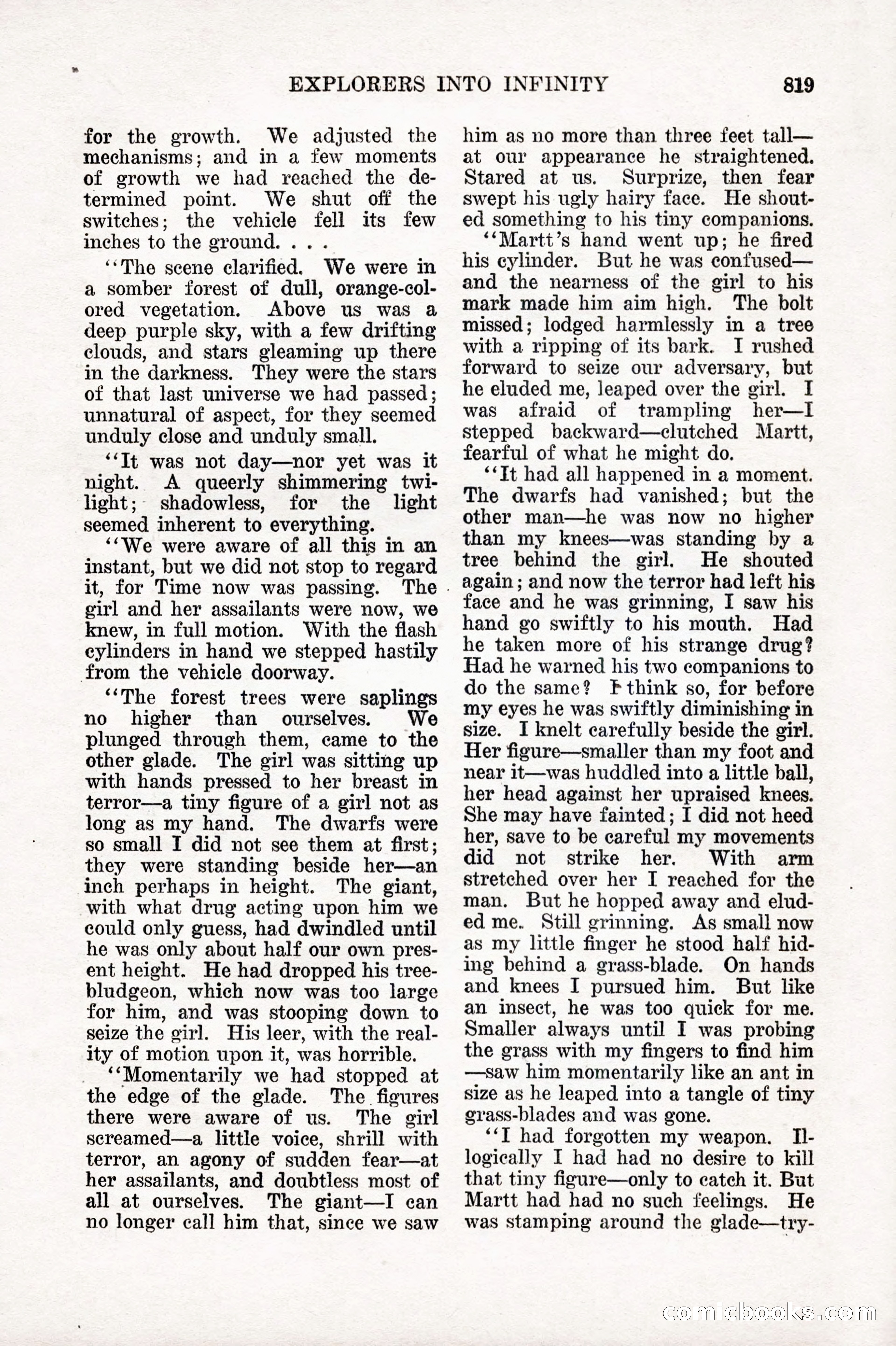 Weird Tales, Vol. IX No. 6 — page 101 of 148